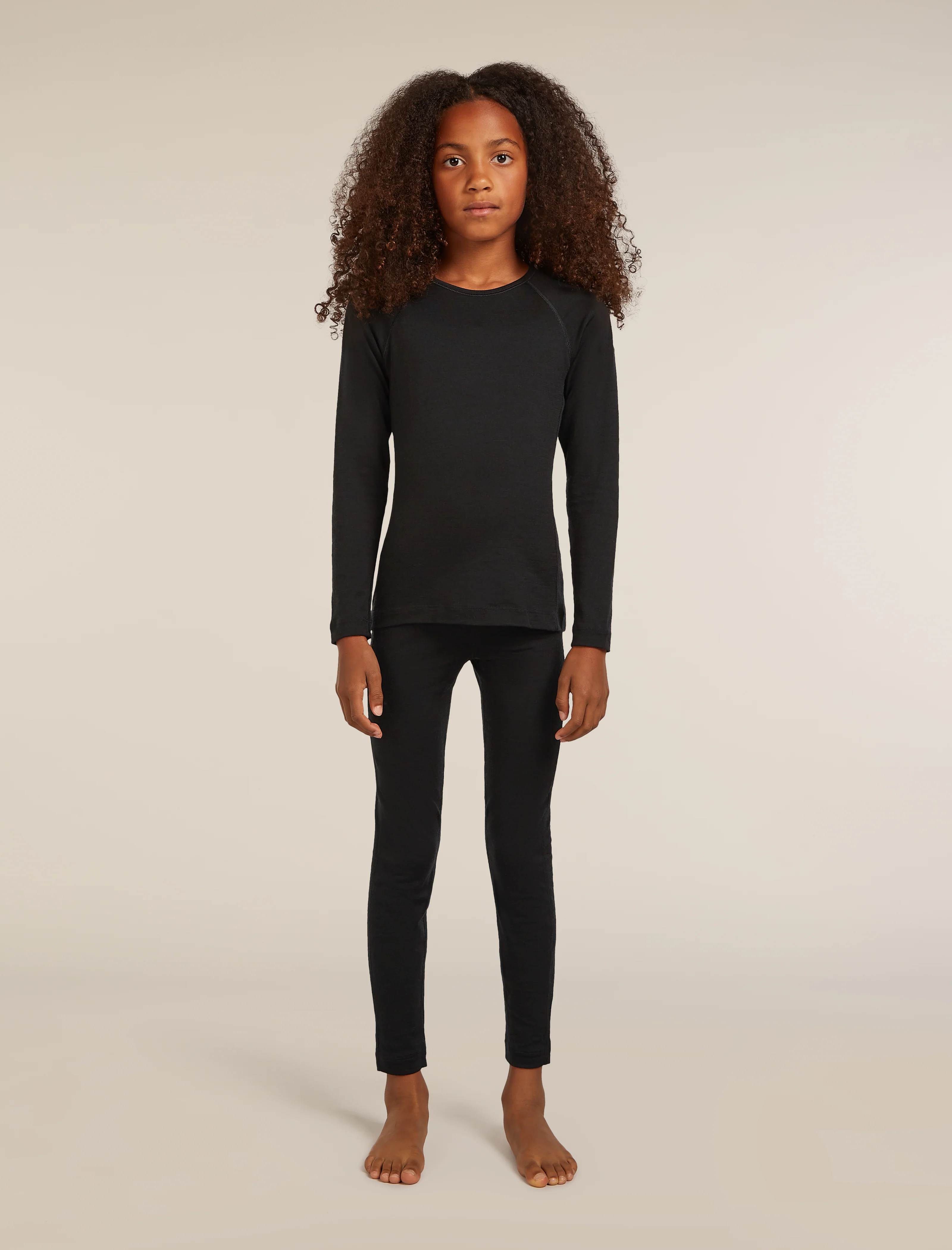 Kids’ Merino 200 Oasis Long Sleeve Crew Thermal Top - Image 6