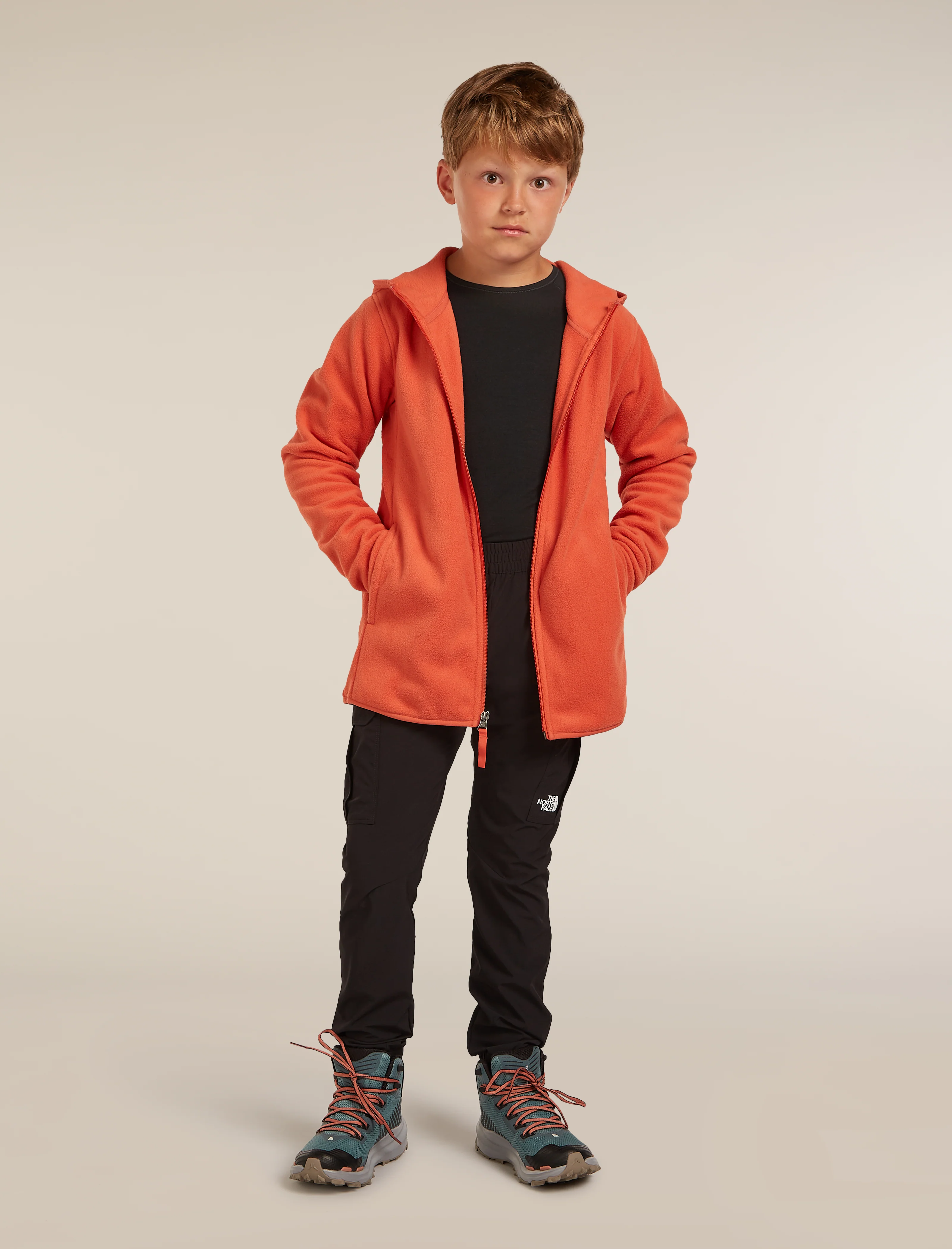 Kids’ Merino 200 Oasis Long Sleeve Crew Thermal Top - Image 8
