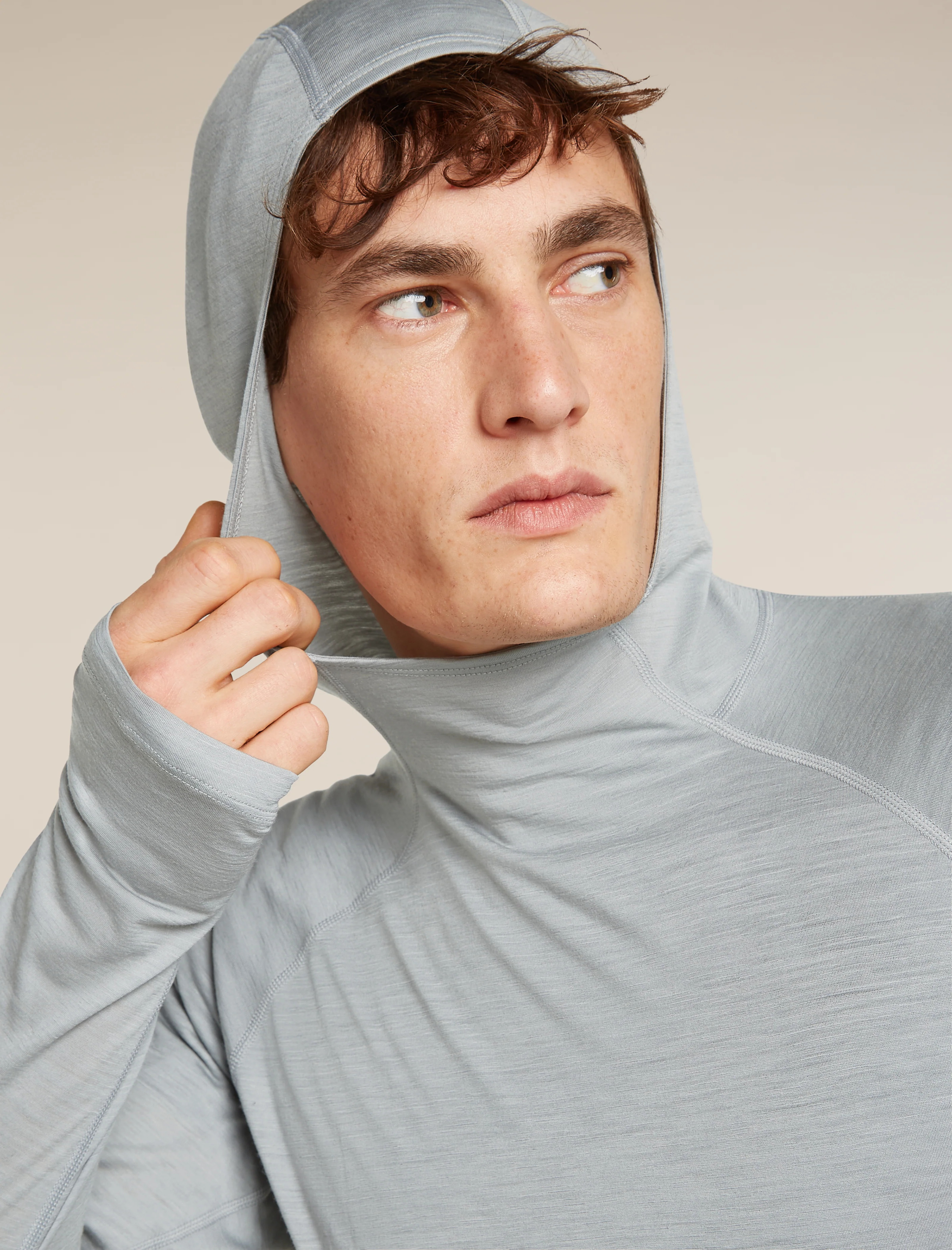 Men’s 150 MerinoFine™ Ace Long Sleeve Hoodie - Image 6