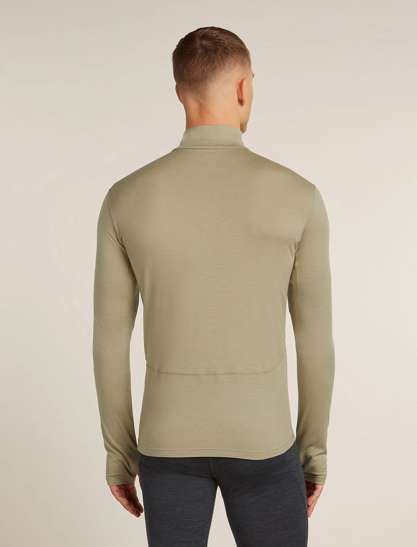 Men’s 200 MerinoFine™ Ace Long Sleeve Half Zip Thermal Top - Image 2