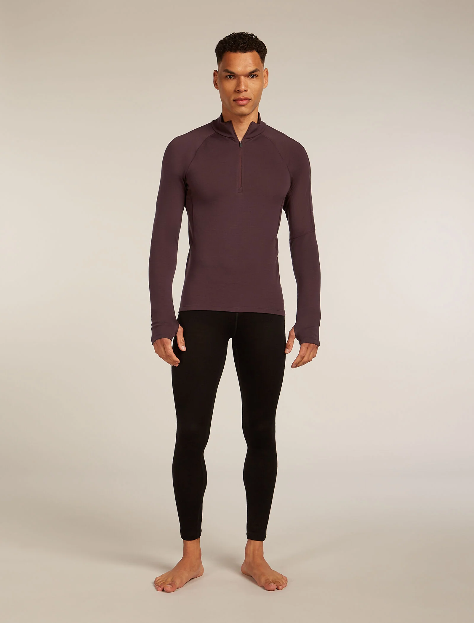 Men’s 300 MerinoFine™ Polar Long Sleeve Half Zip Thermal Top - Image 3