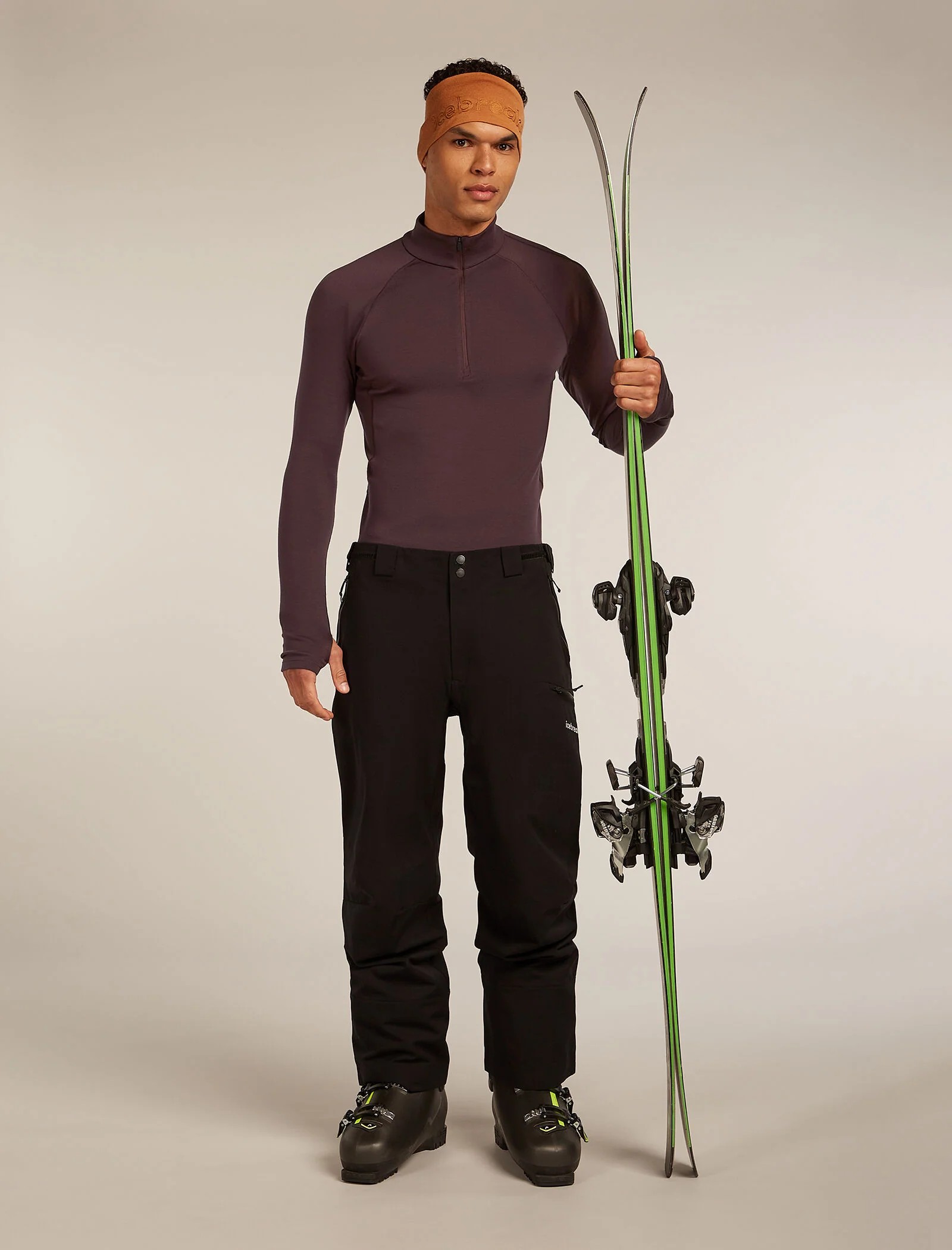 Men’s 300 MerinoFine™ Polar Long Sleeve Half Zip Thermal Top - Image 4