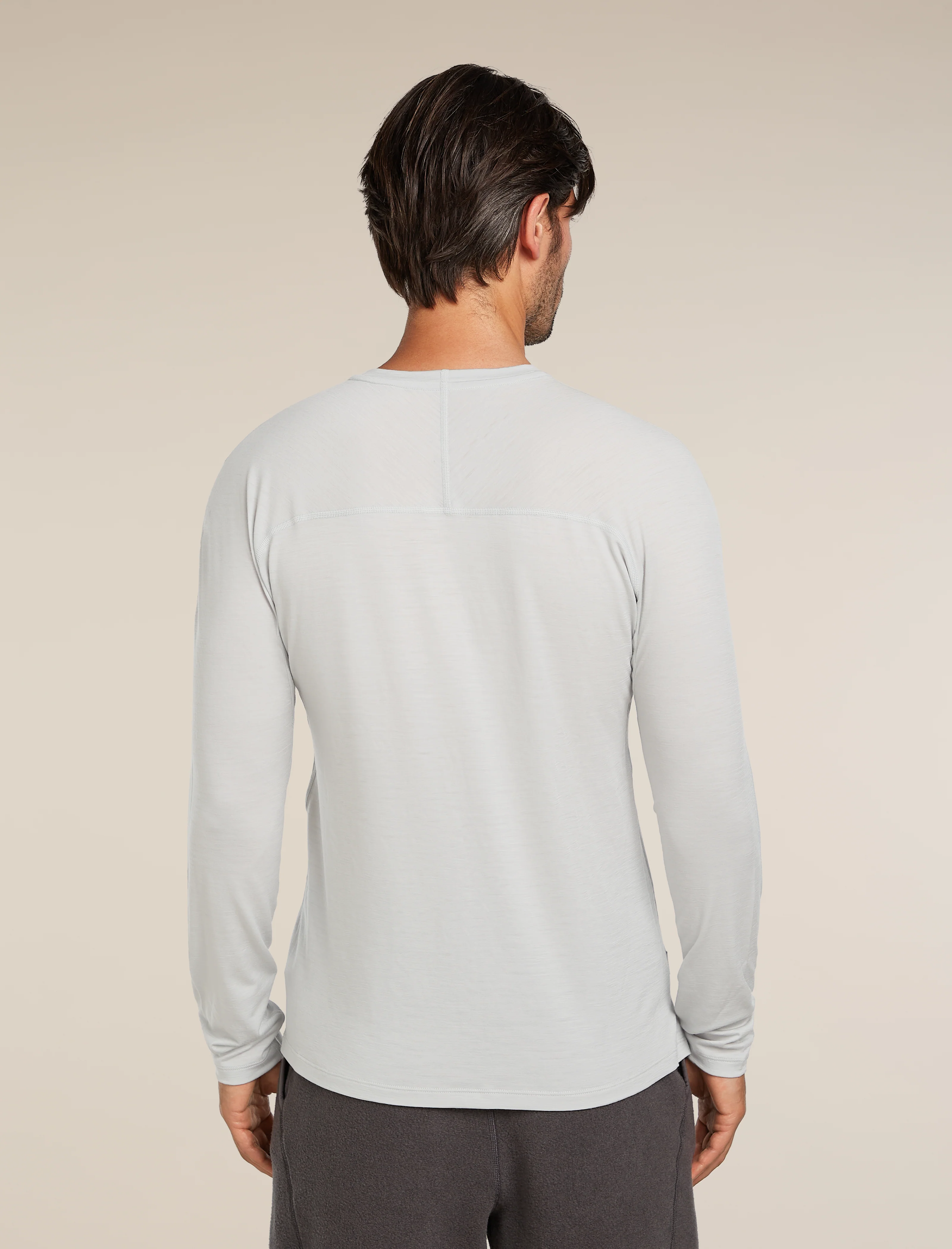 Men’s 150 MerinoFine™ Ace Long Sleeve T-Shirt ETHER - Image 2