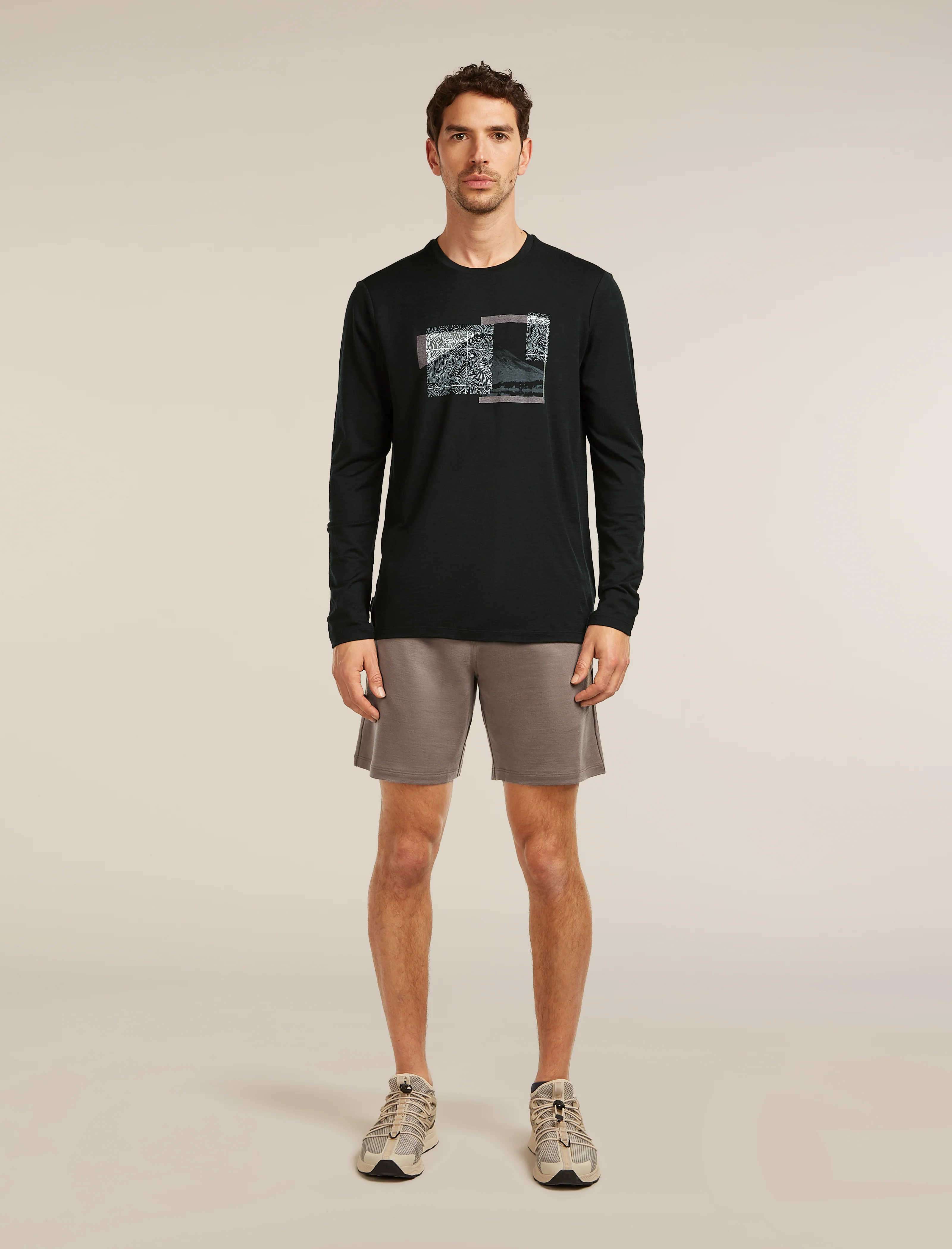 Men’s Merino 150 Tech Lite Long Sleeve T-Shirt Peak Balance - Image 3