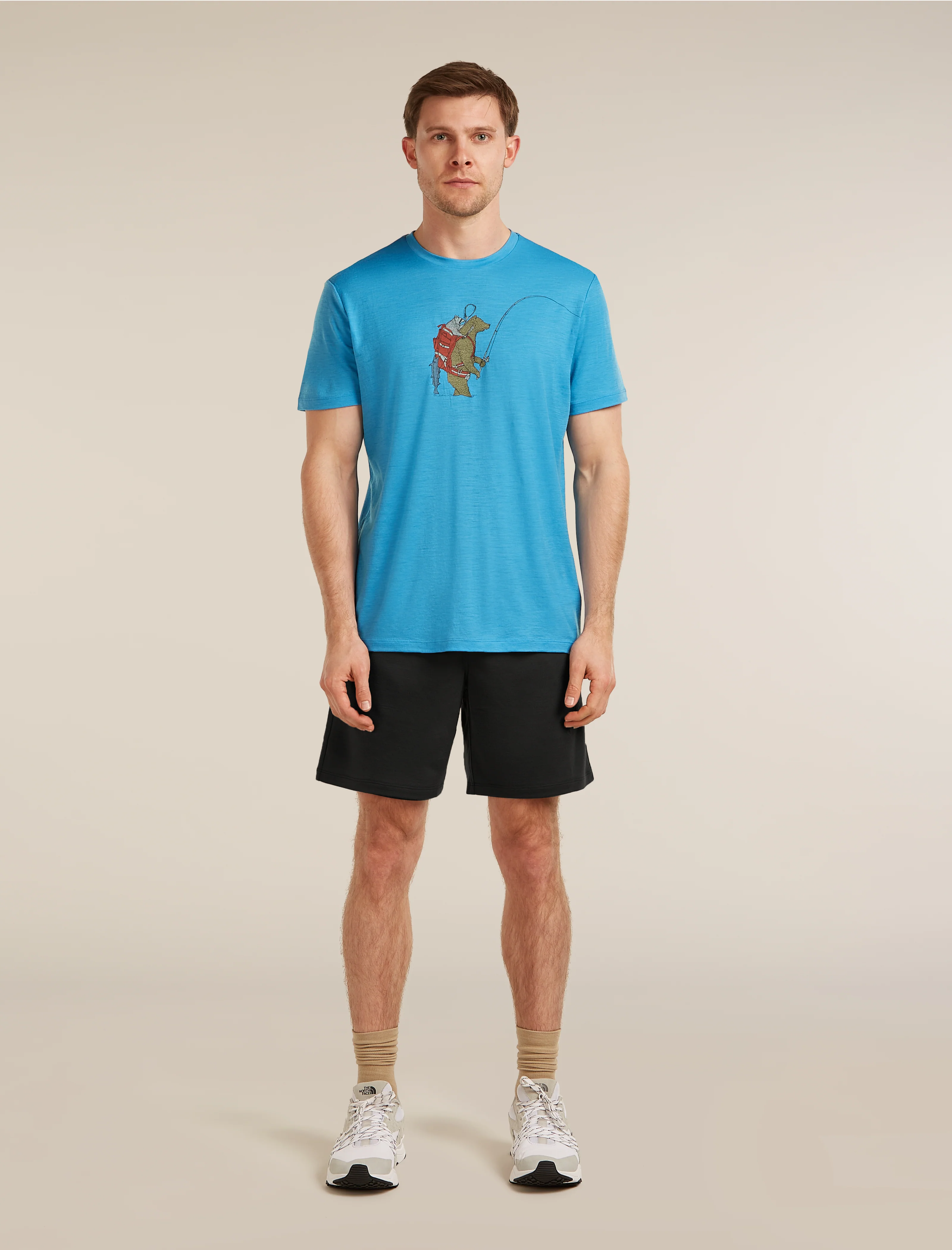 Men’s Merino 150 Tech Lite Short Sleeve T-Shirt Bear Catch - Image 3