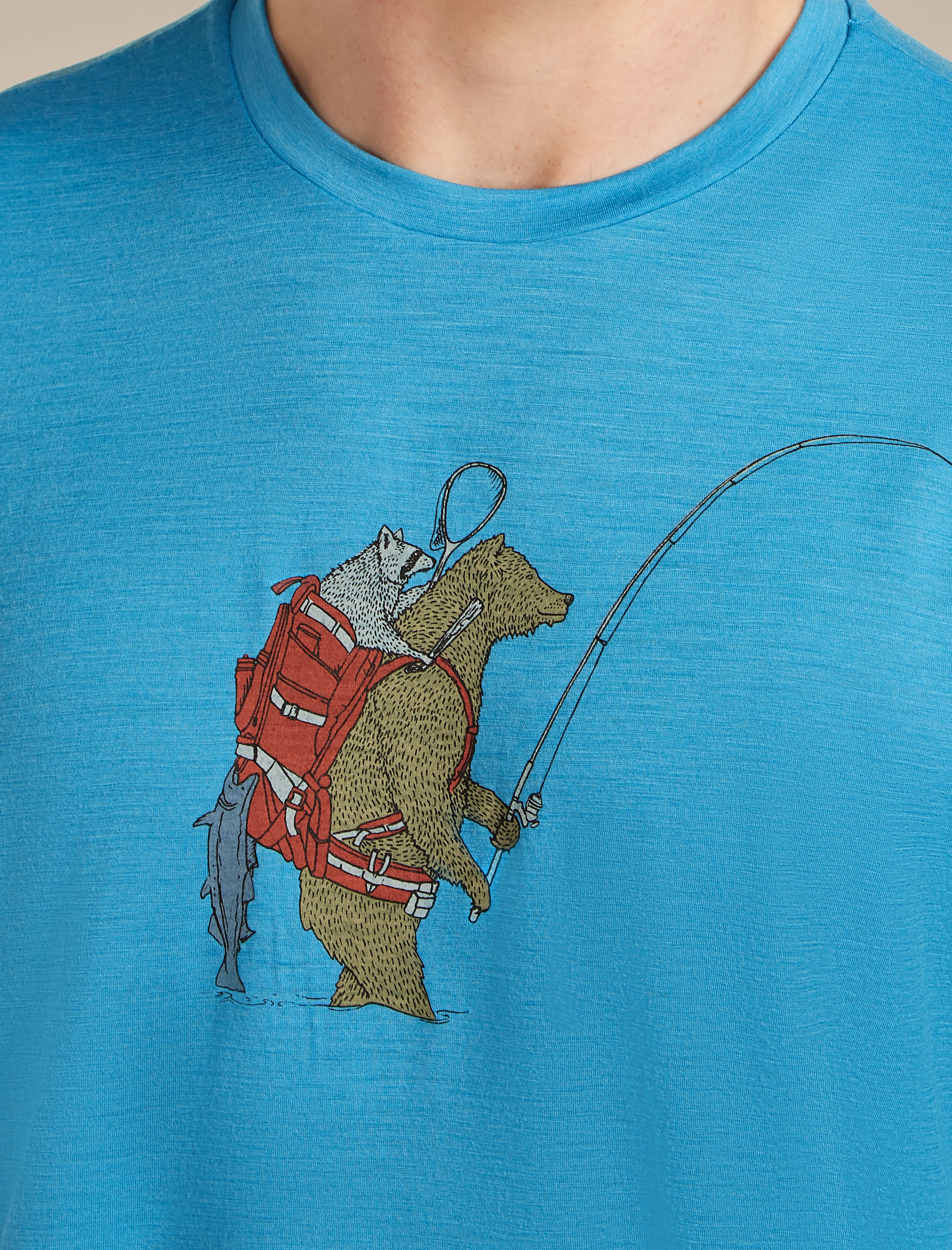 Men’s Merino 150 Tech Lite Short Sleeve T-Shirt Bear Catch - Image 6
