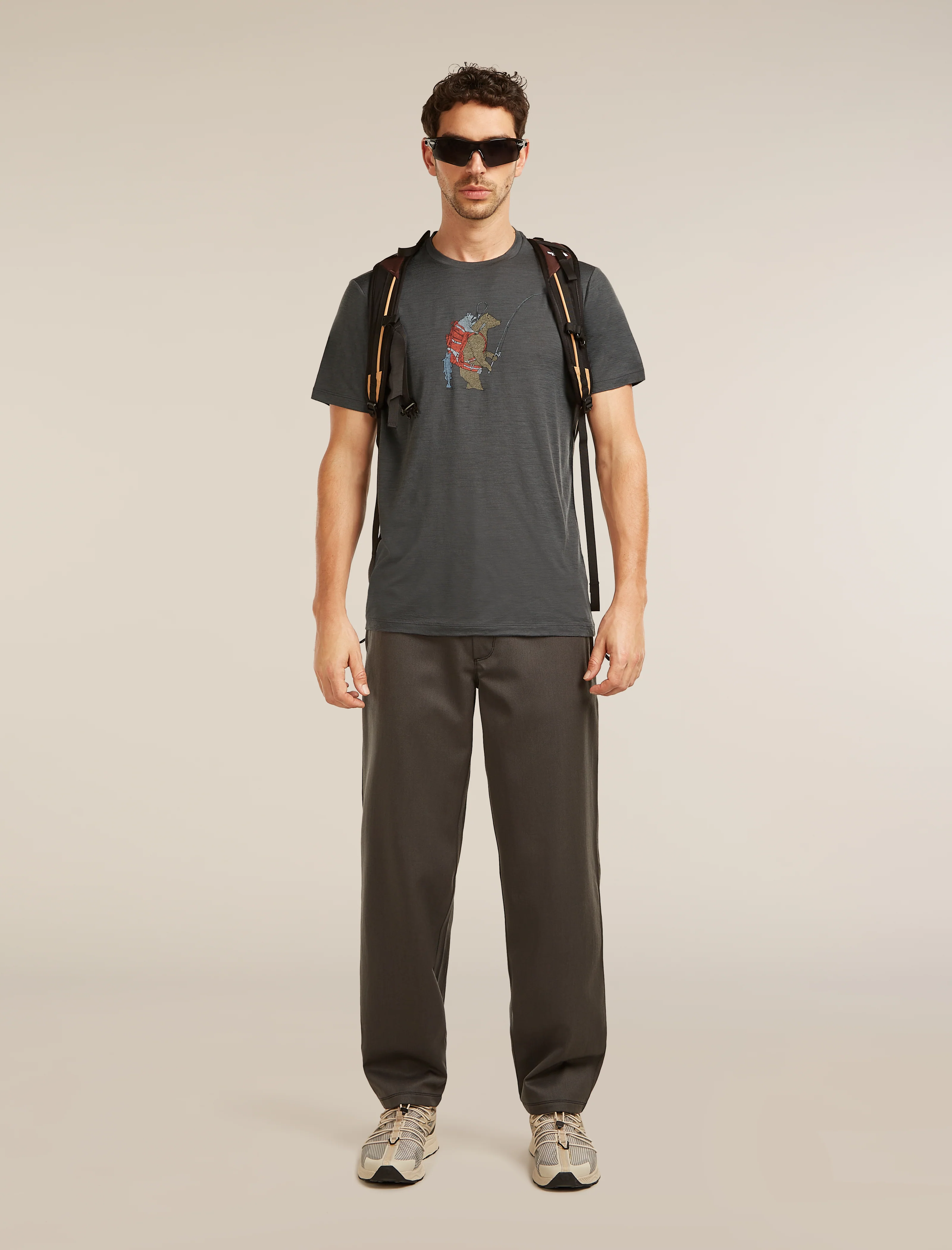 Men’s Merino 150 Tech Lite Short Sleeve T-Shirt Bear Catch - Image 4