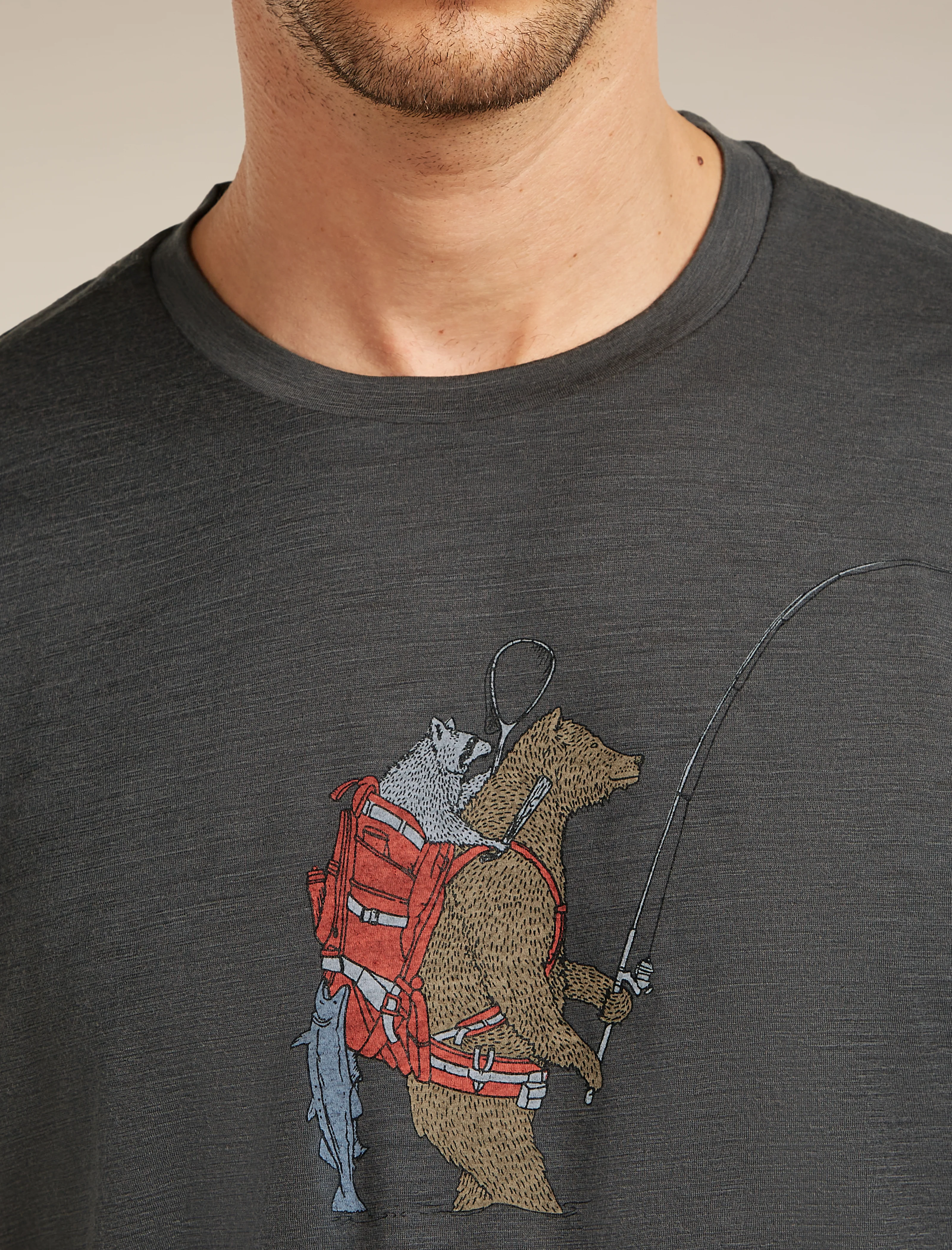 Men’s Merino 150 Tech Lite Short Sleeve T-Shirt Bear Catch - Image 6