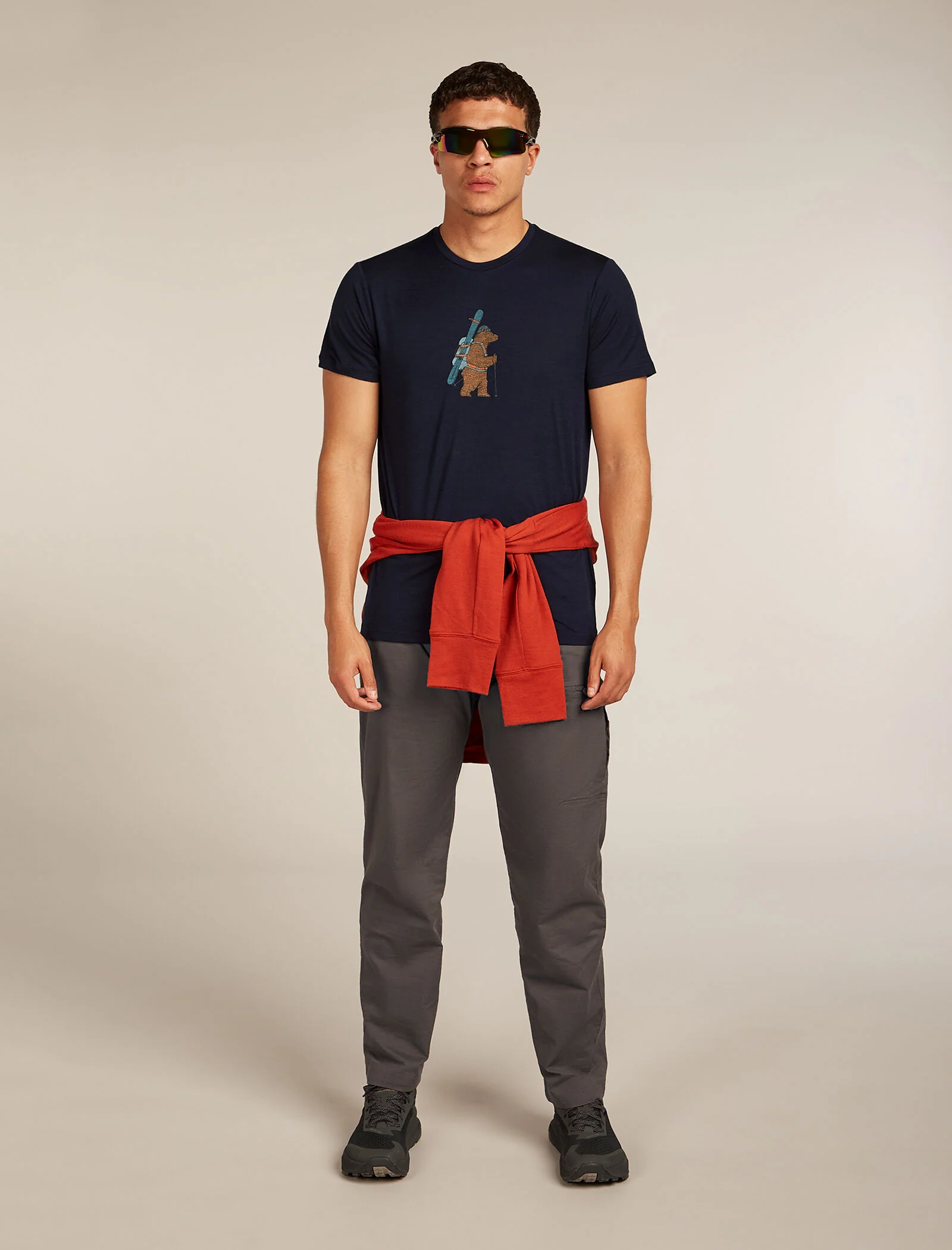 Men’s Merino 150 Tech Lite Short Sleeve T-Shirt Bear Tour - Image 4