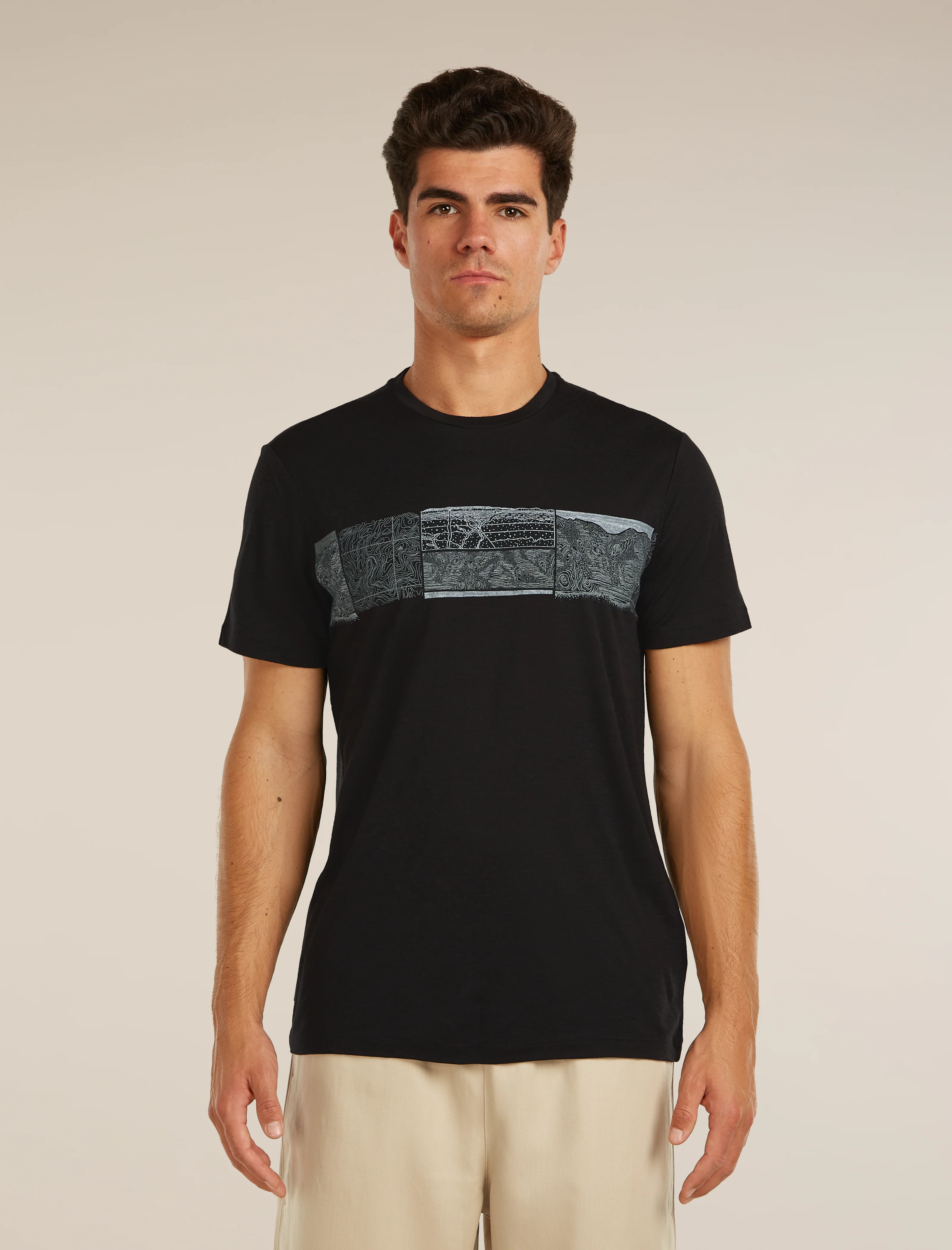 Men’s Merino 150 Tech Lite Short Sleeve T-Shirt Elevation Line