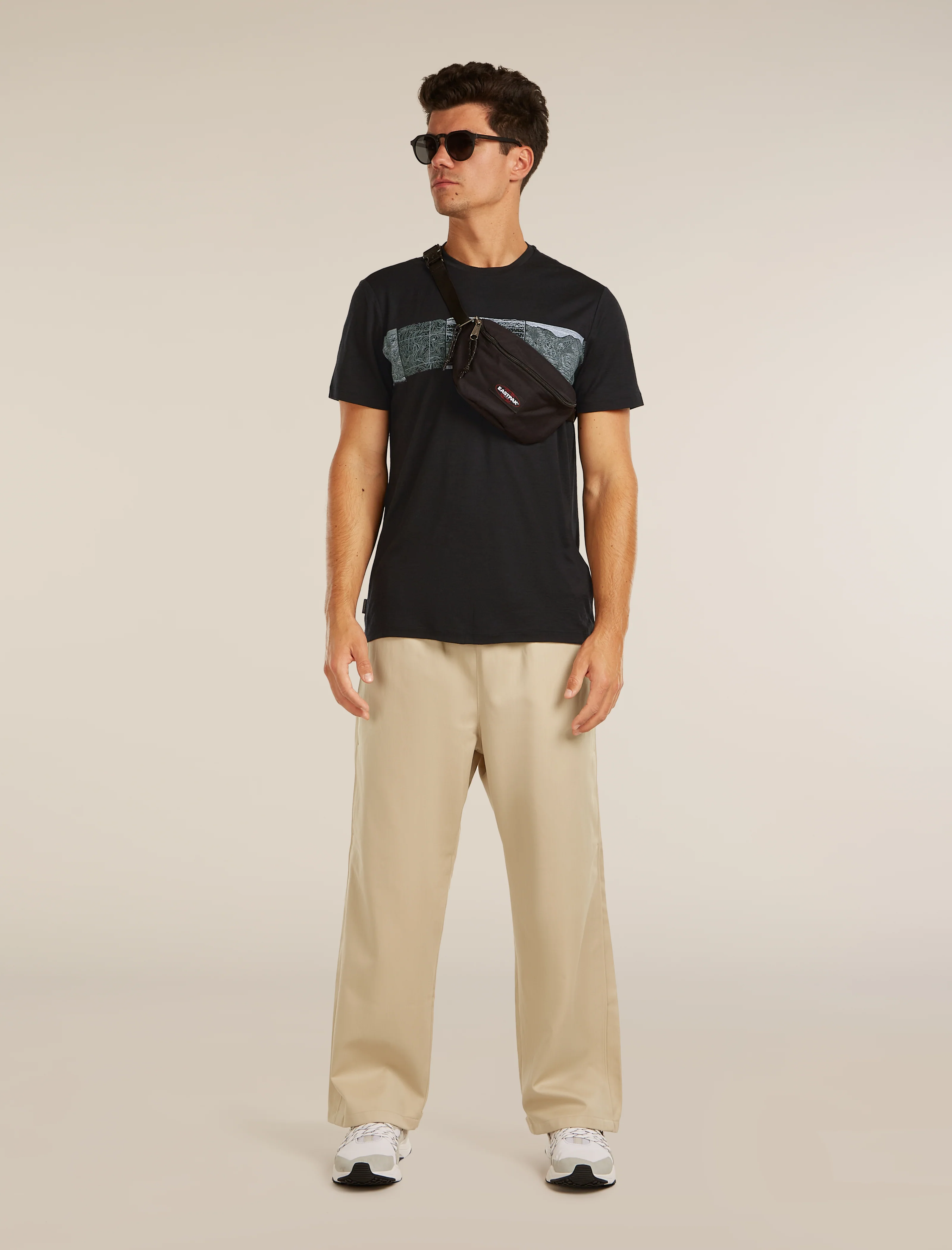 Men’s Merino 150 Tech Lite Short Sleeve T-Shirt Elevation Line - Image 4