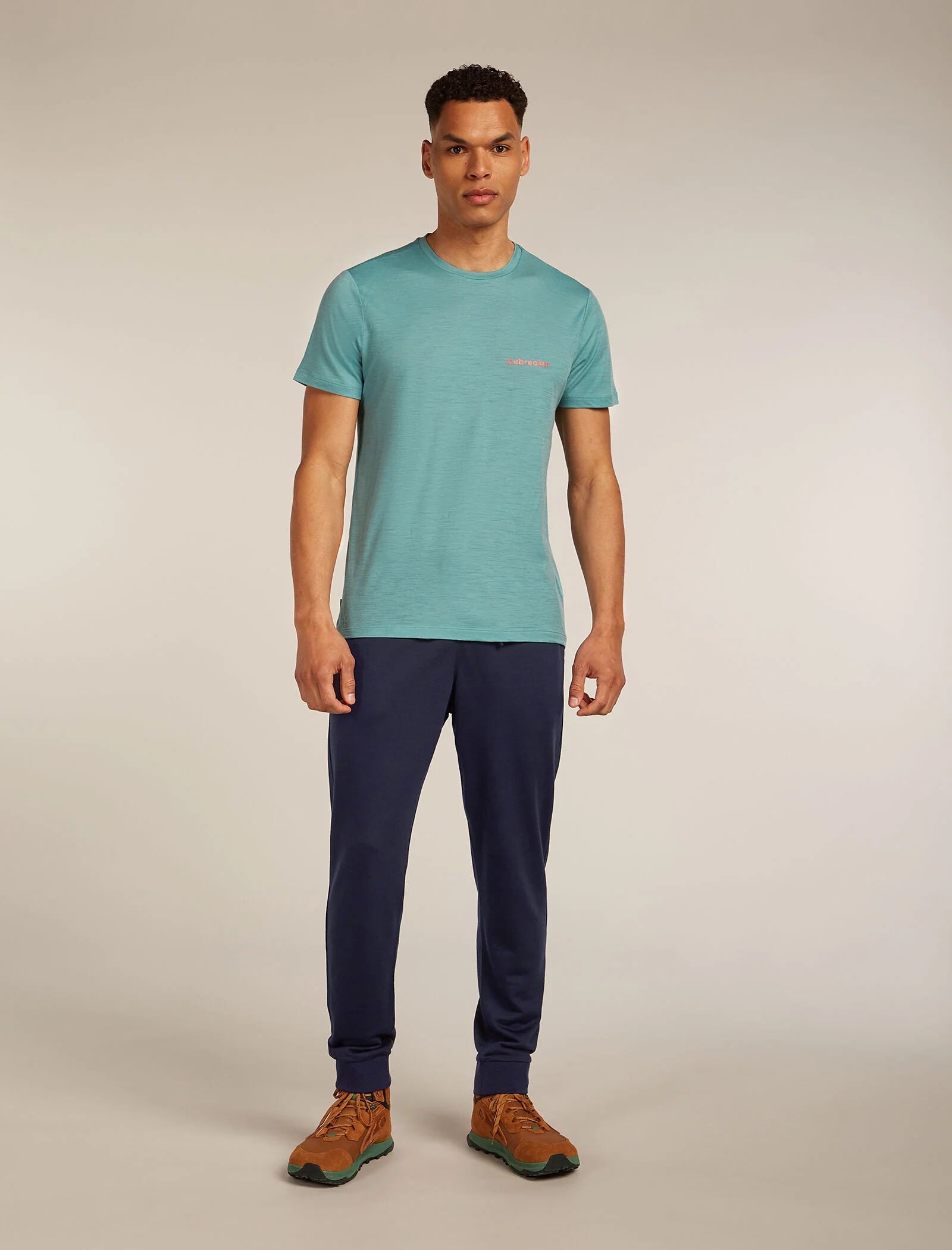 Men’s Merino 150 Tech Lite Short Sleeve T-Shirt IB Wordmark - Image 3