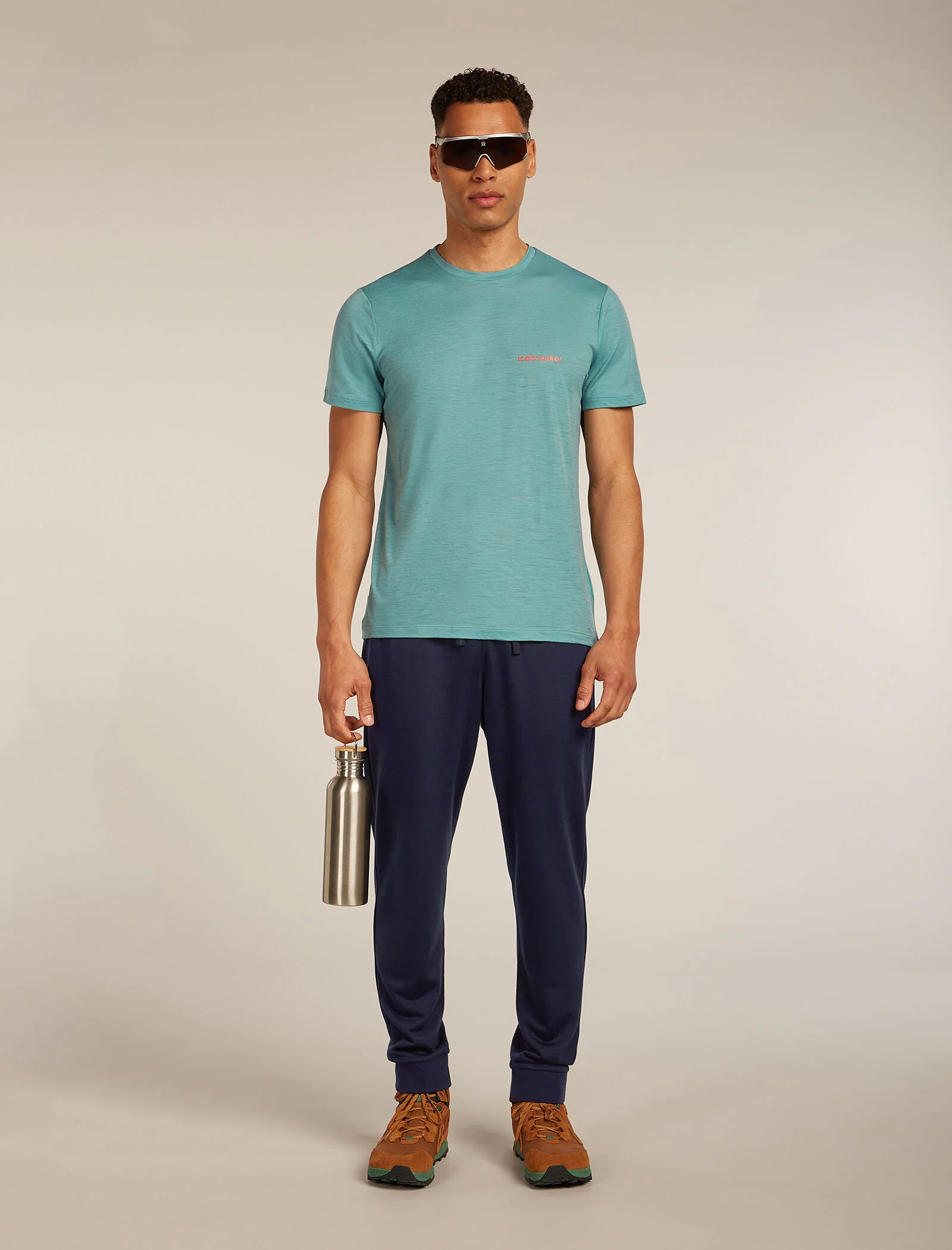 Men’s Merino 150 Tech Lite Short Sleeve T-Shirt IB Wordmark - Image 4