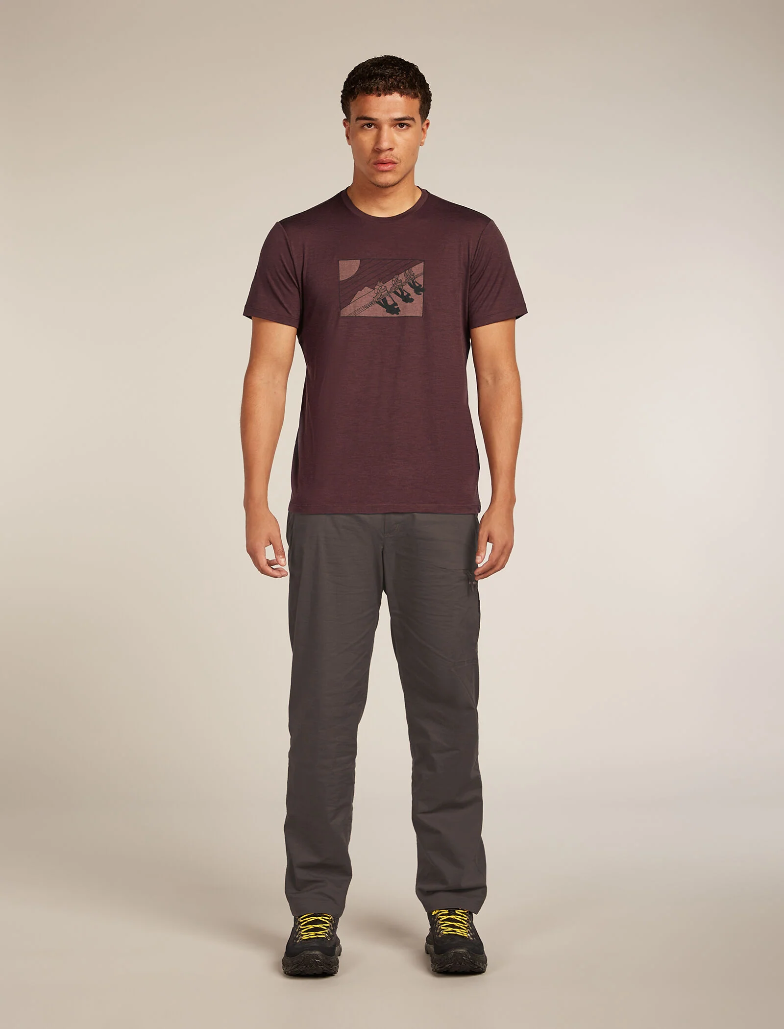 Men’s Merino 150 Tech Lite Short Sleeve T-Shirt In The Wild - Image 3