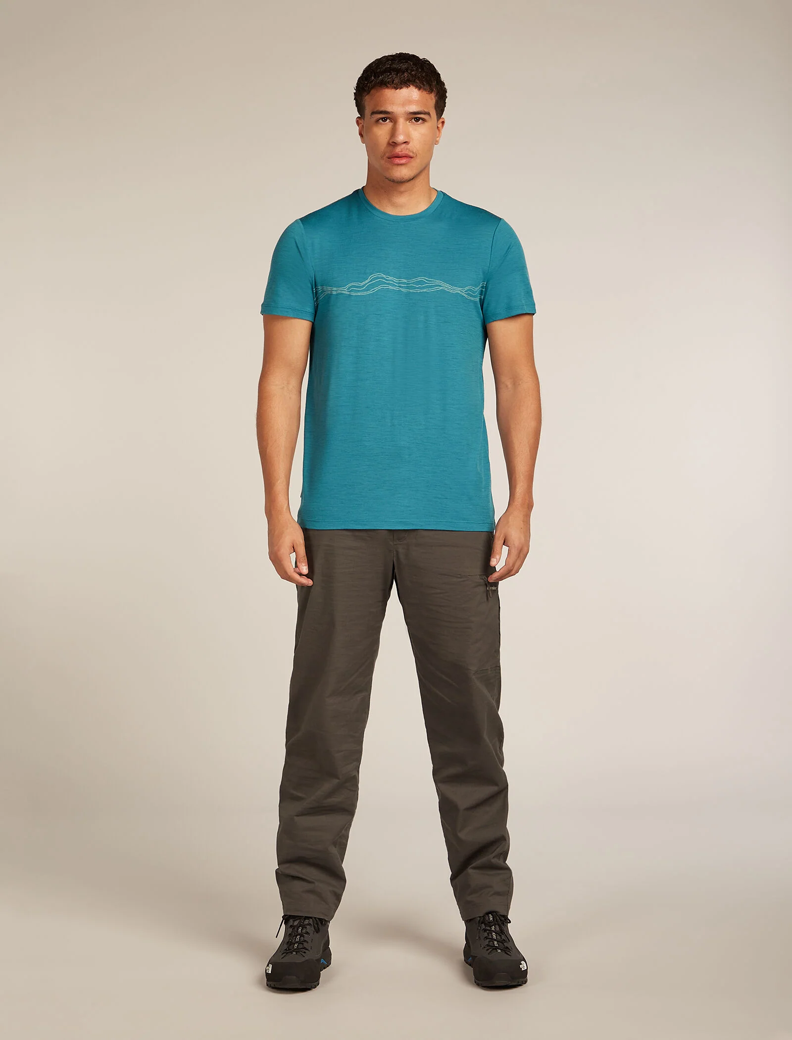 Men’s Merino 150 Tech Lite Short Sleeve T-Shirt Mountain Pulse - Image 3