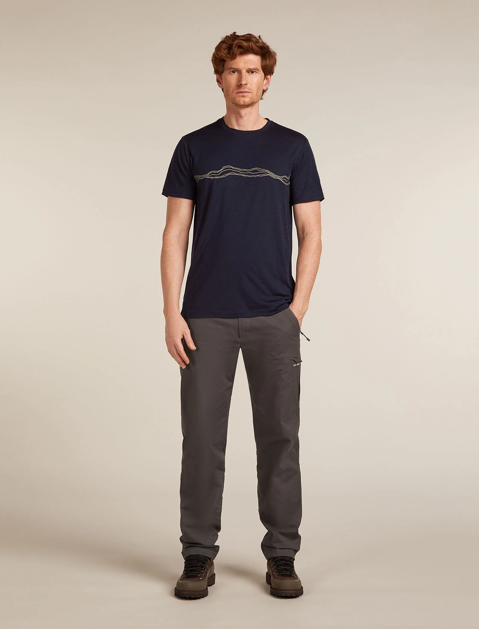 Men’s Merino 150 Tech Lite Short Sleeve T-Shirt Mountain Pulse - Image 3