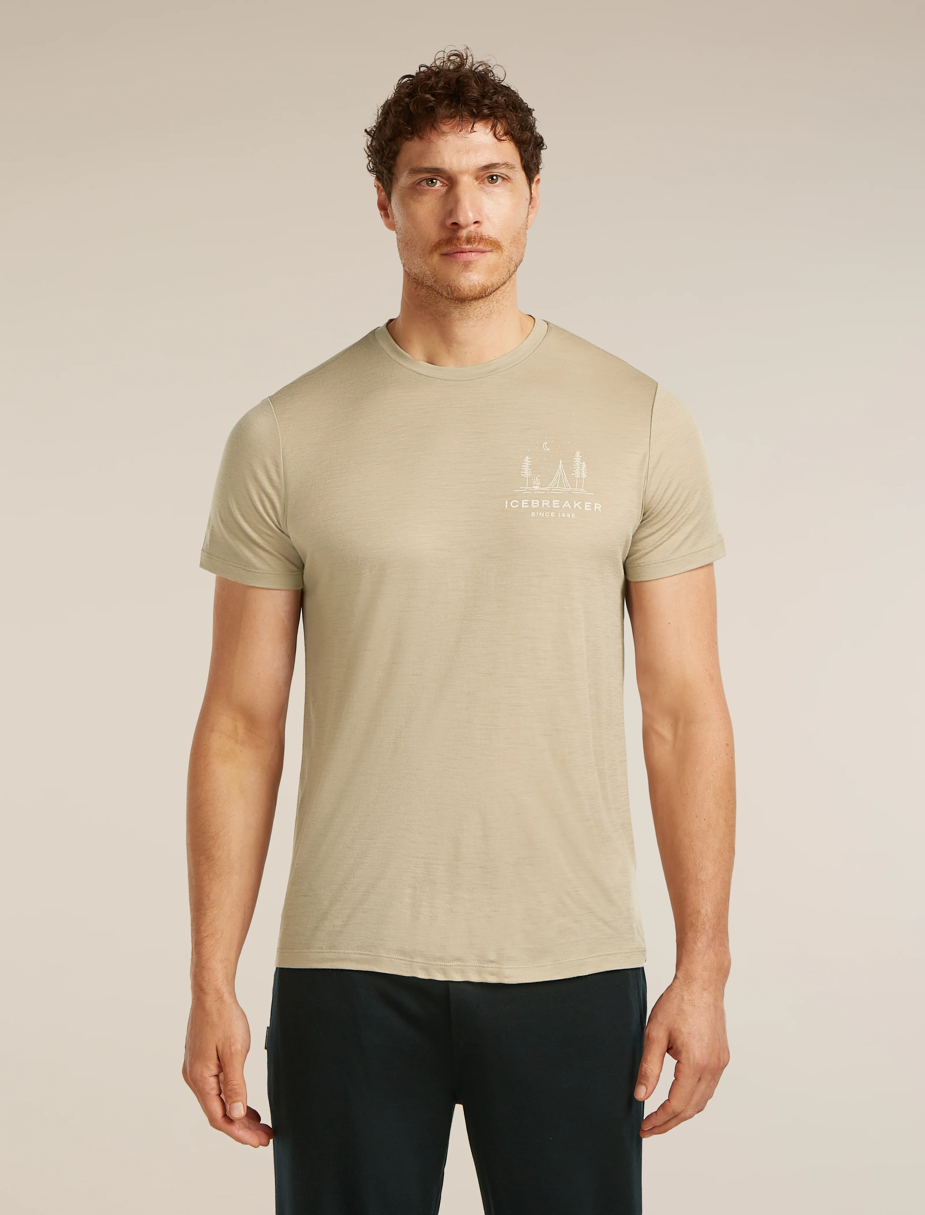 Men’s Merino 150 Tech Lite Short Sleeve T-Shirt Peaceful Pass - Image 2