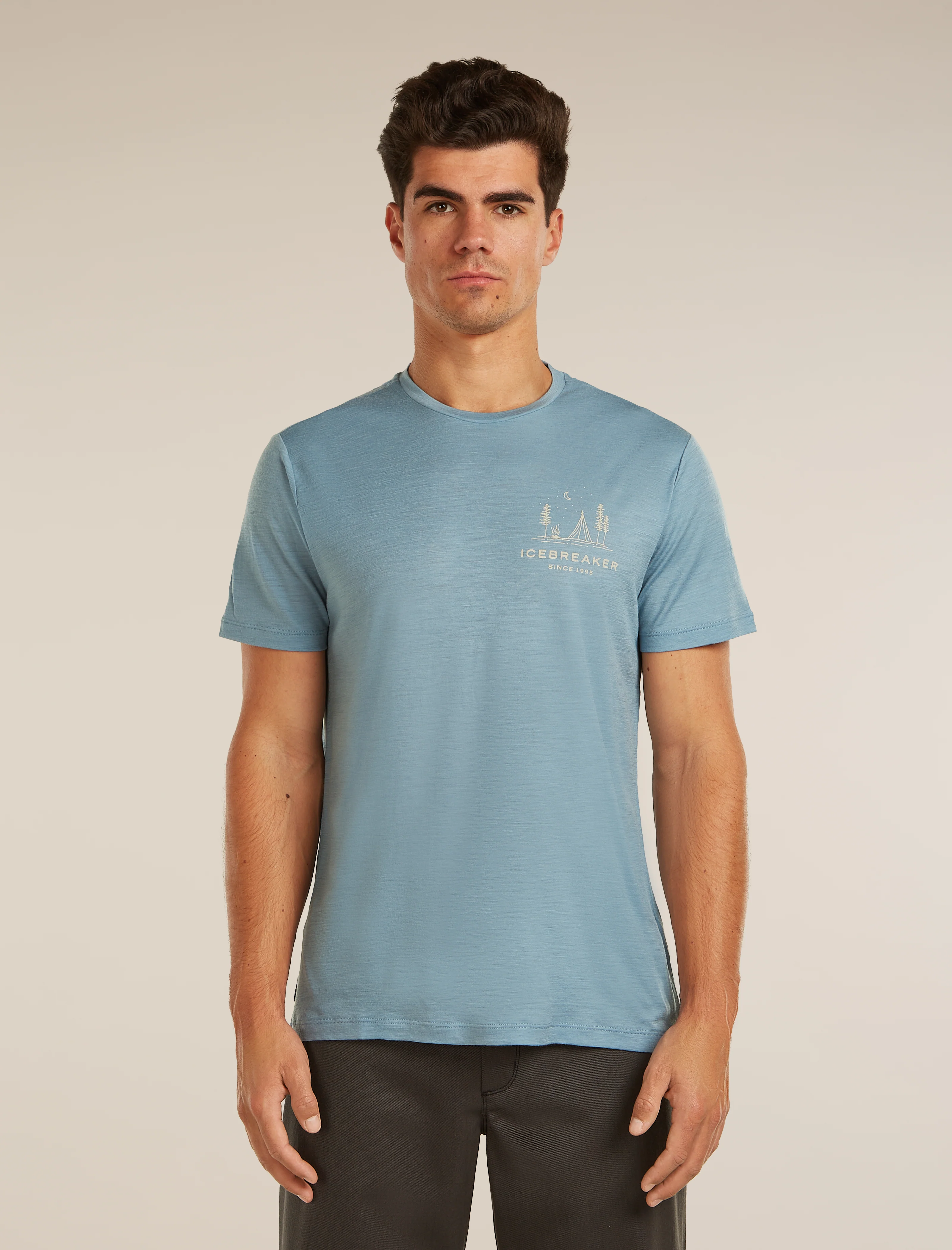 Men’s Merino 150 Tech Lite Short Sleeve T-Shirt Peaceful Pass - Image 2