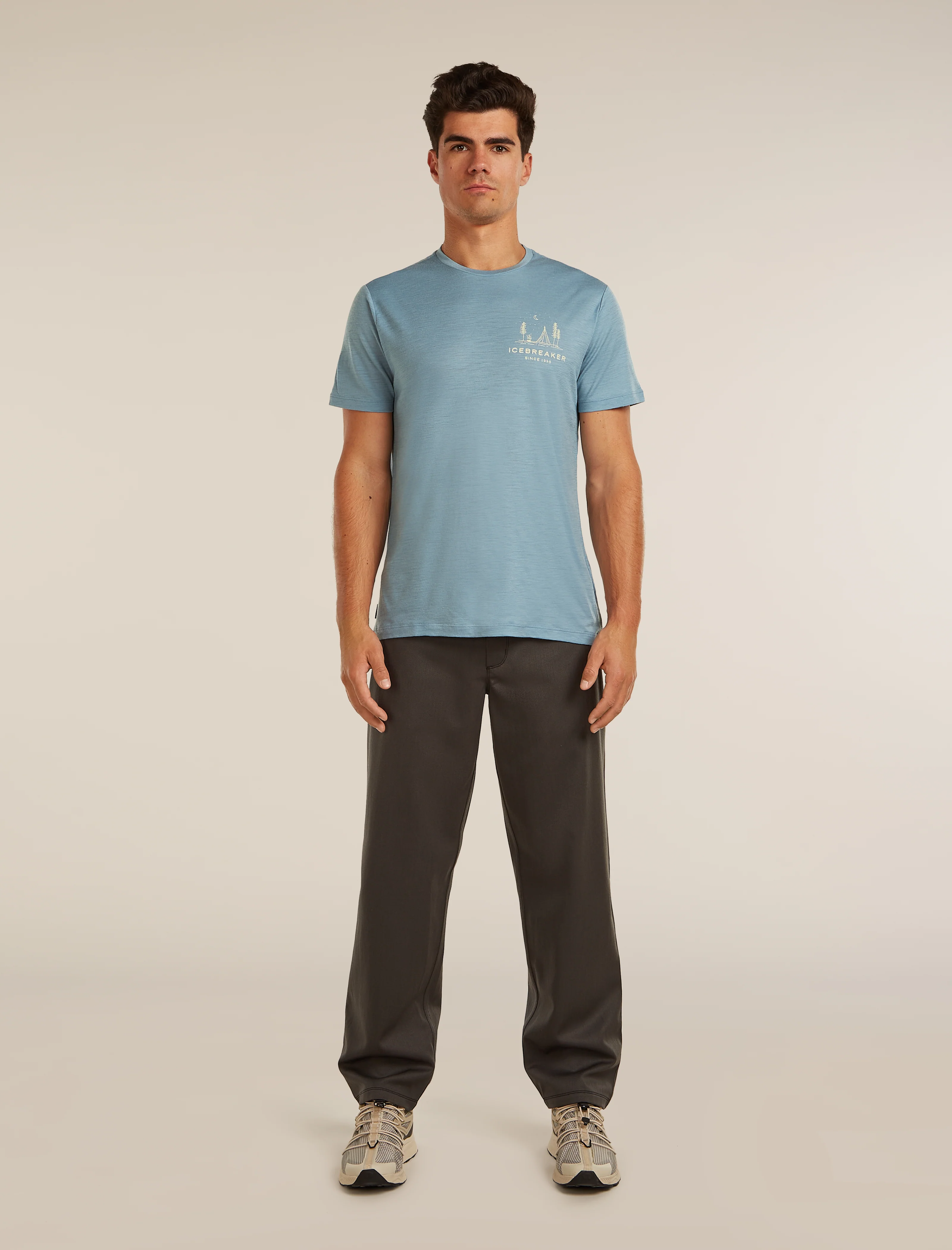 Men’s Merino 150 Tech Lite Short Sleeve T-Shirt Peaceful Pass - Image 3