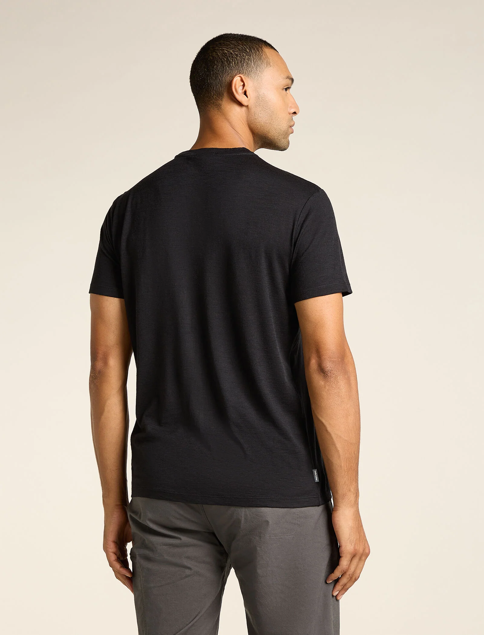 Men’s Merino 150 Tech Lite Short Sleeve T-Shirt Single Line Camp - Image 2