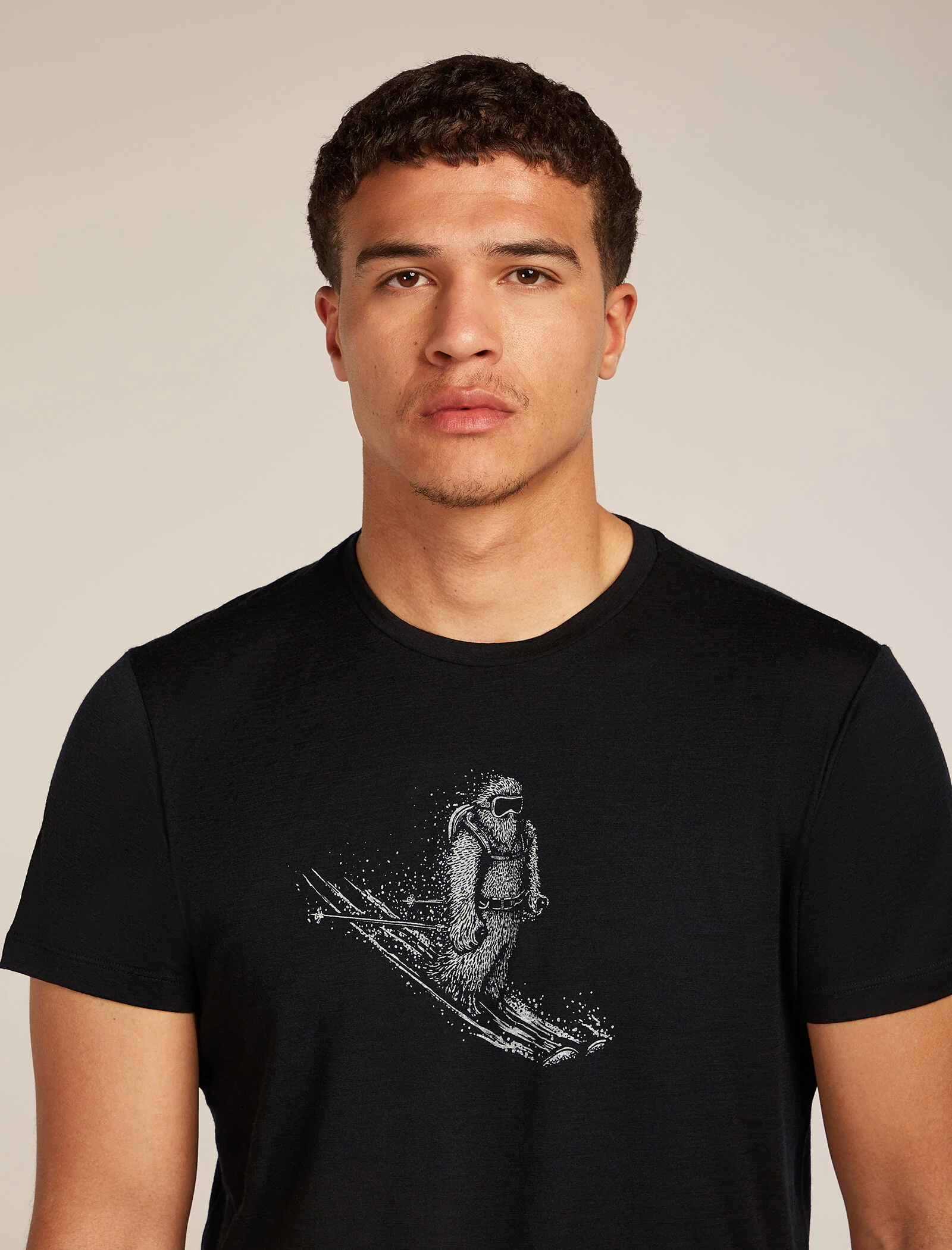 Men’s Merino 150 Tech Lite Short Sleeve T-Shirt Skiing Yeti - Image 5