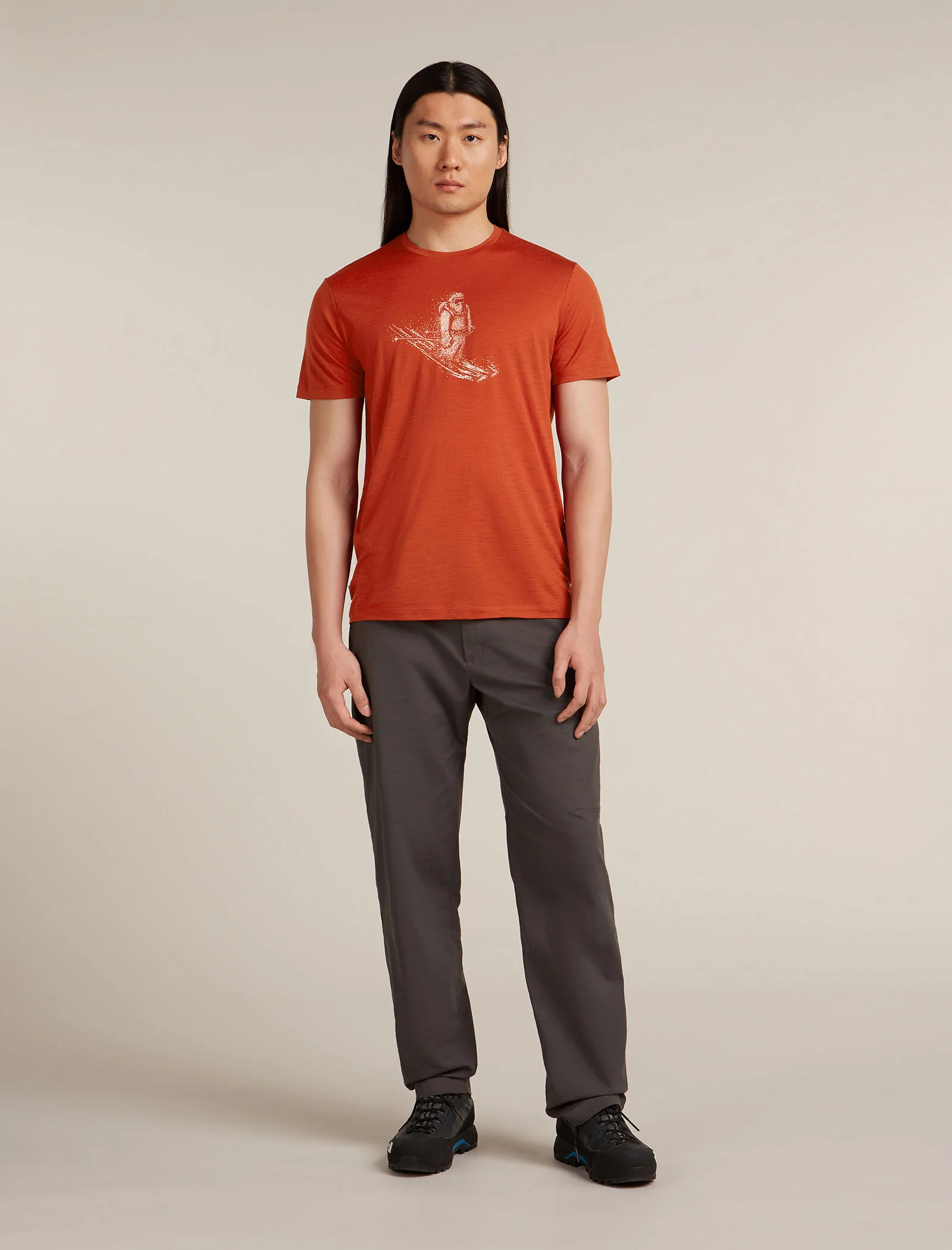 Men’s Merino 150 Tech Lite Short Sleeve T-Shirt Skiing Yeti - Image 3