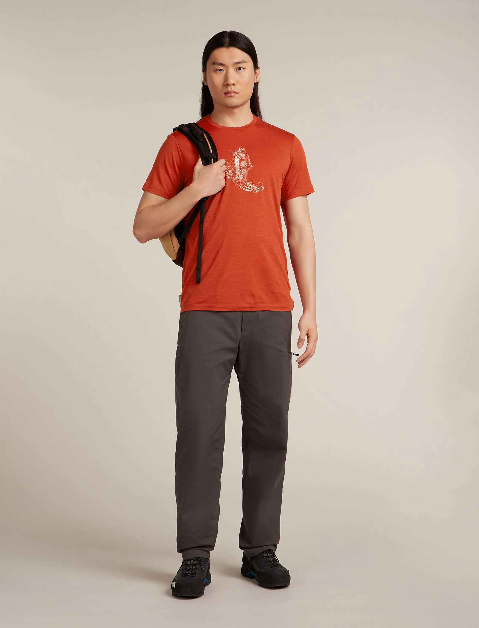 Men’s Merino 150 Tech Lite Short Sleeve T-Shirt Skiing Yeti - Image 4
