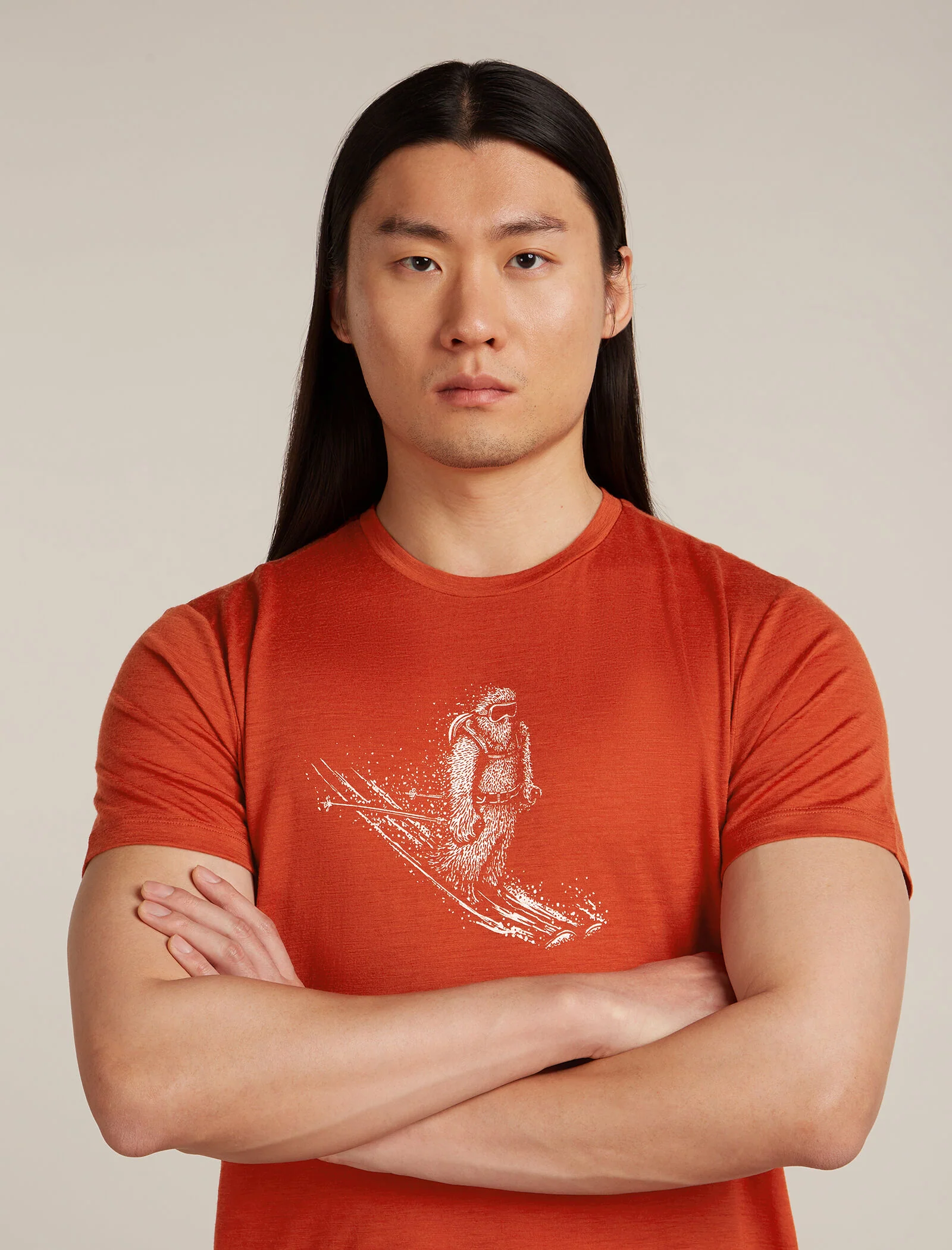 Men’s Merino 150 Tech Lite Short Sleeve T-Shirt Skiing Yeti - Image 5