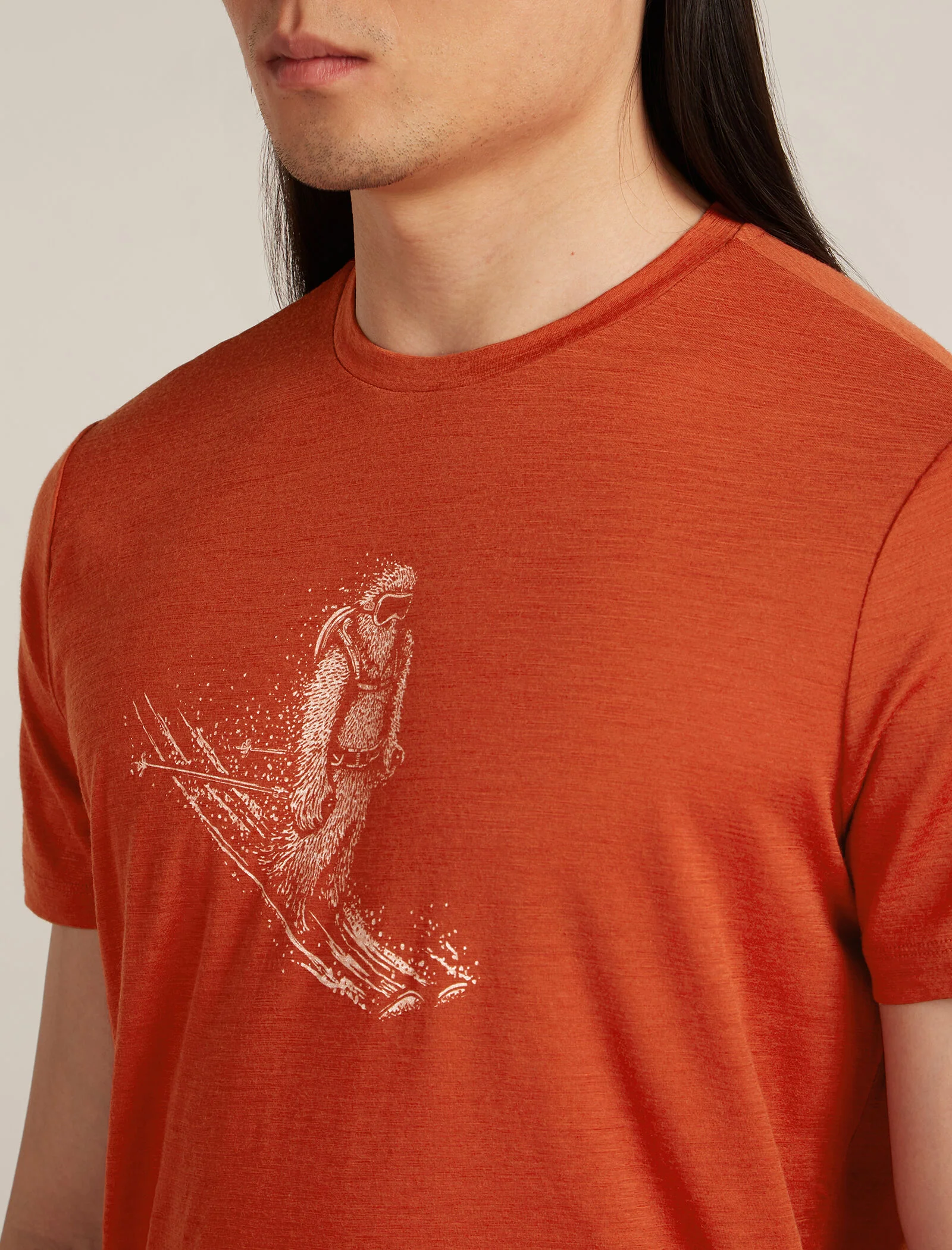 Men’s Merino 150 Tech Lite Short Sleeve T-Shirt Skiing Yeti - Image 6