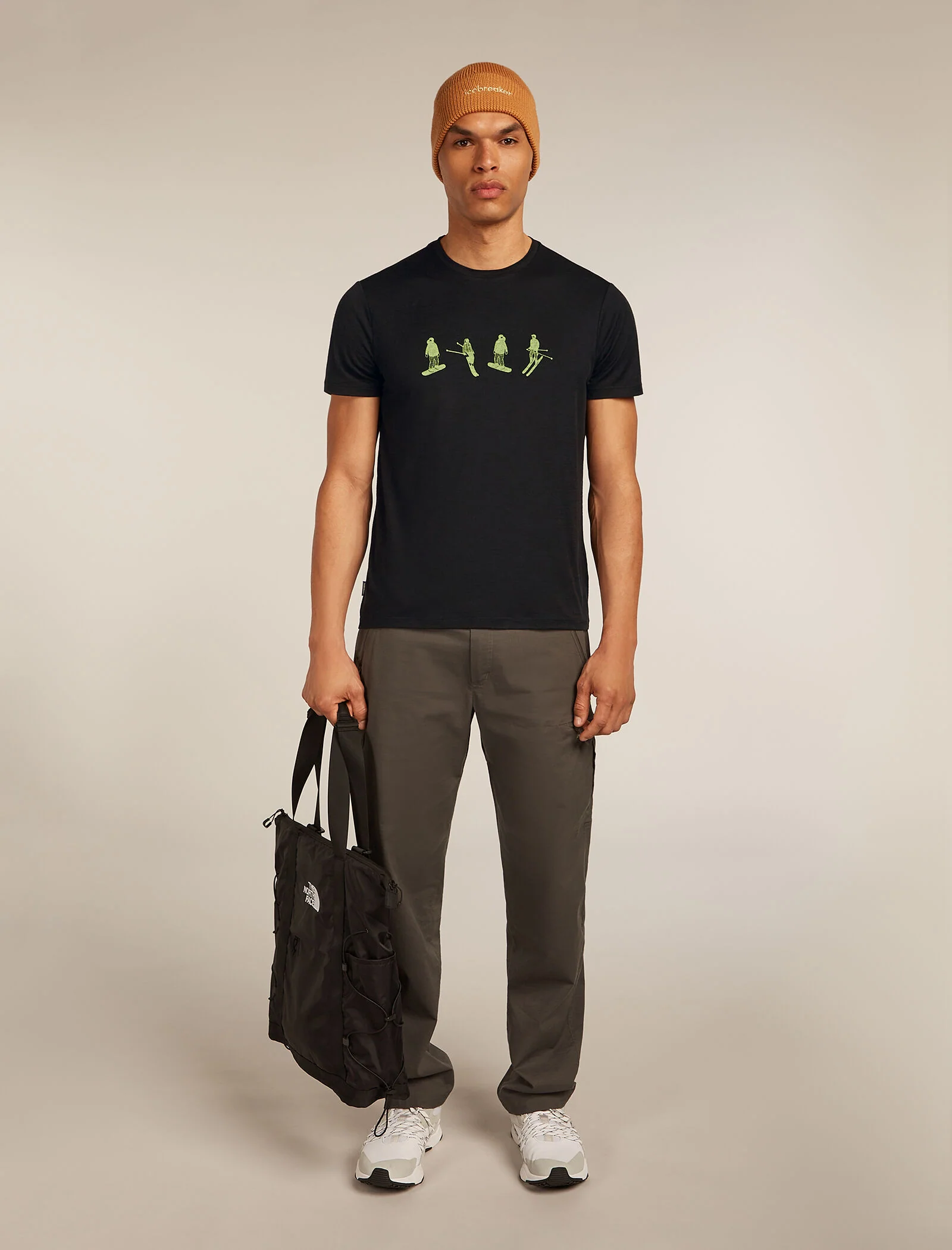 Men’s Merino 150 Tech Lite Short Sleeve T-Shirt Snow Day - Image 5