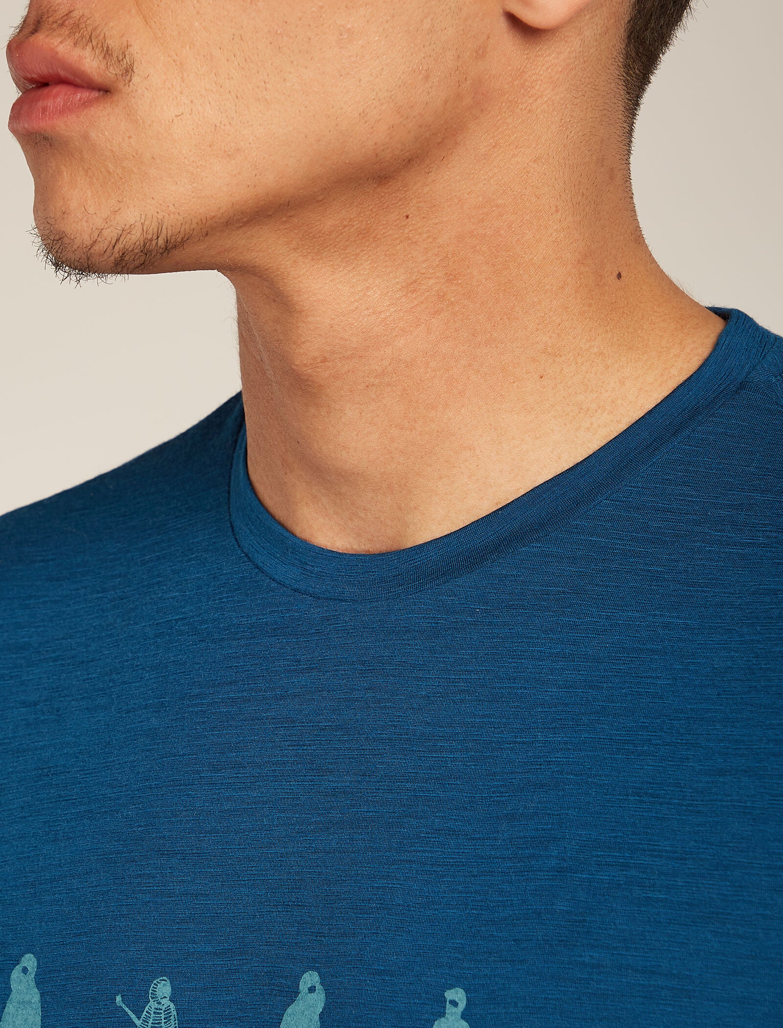 Men’s Merino 150 Tech Lite Short Sleeve T-Shirt Snow Day - Image 6