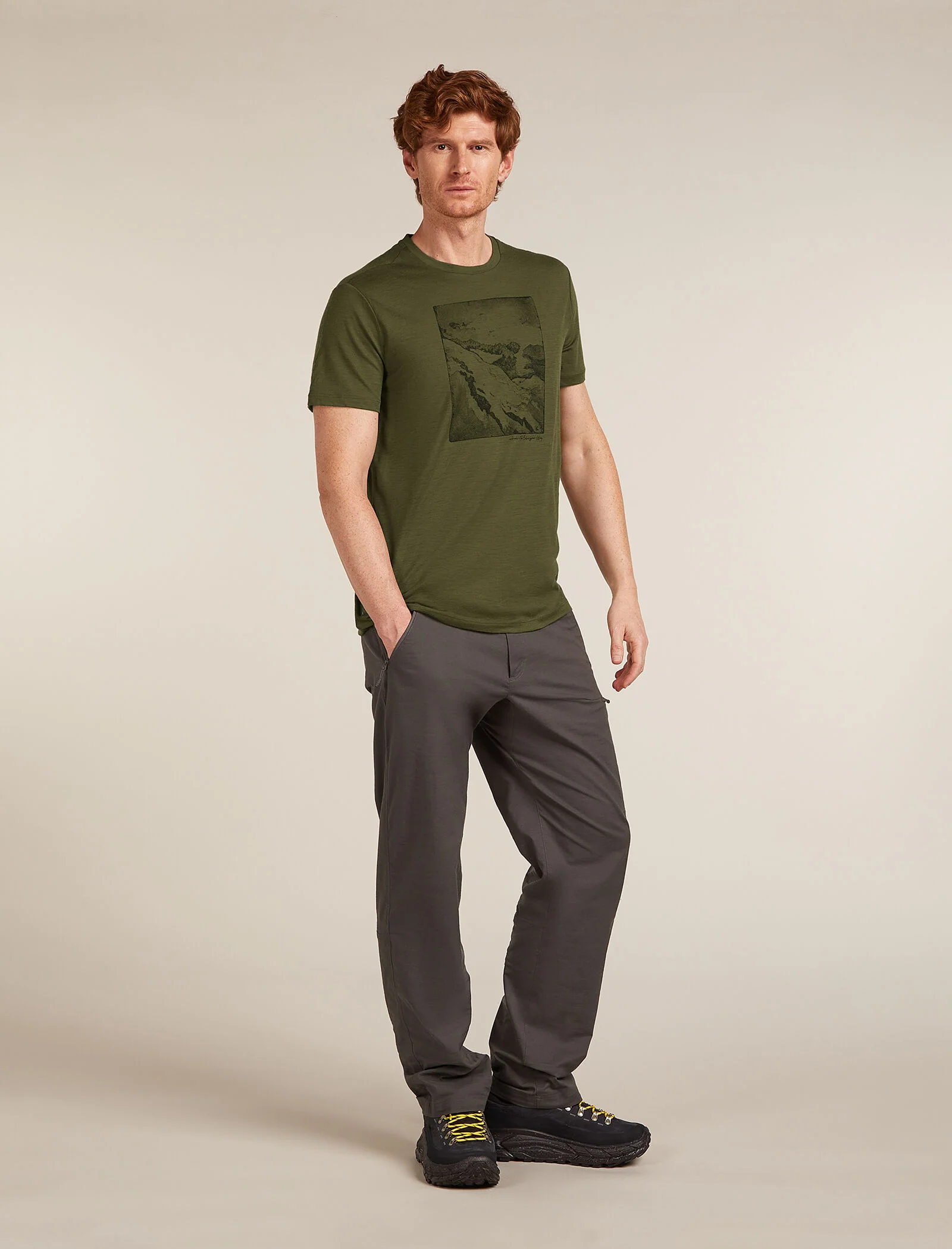 Men’s Merino 150 Tech Lite Short Sleeve T-Shirt Summit - Image 3