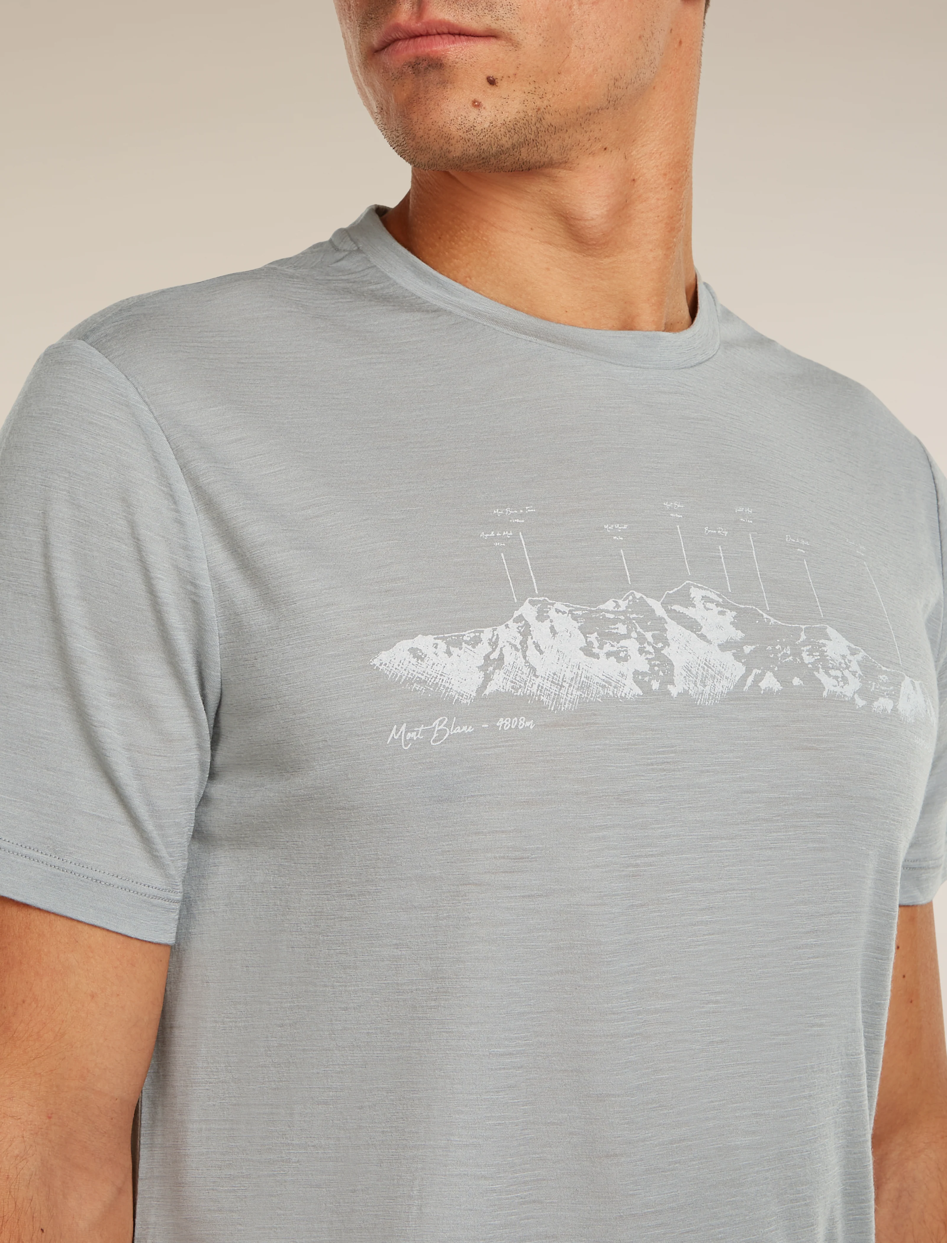 Men’s Merino 150 Tech Lite Short Sleeve T-Shirt The Peaks - Image 5