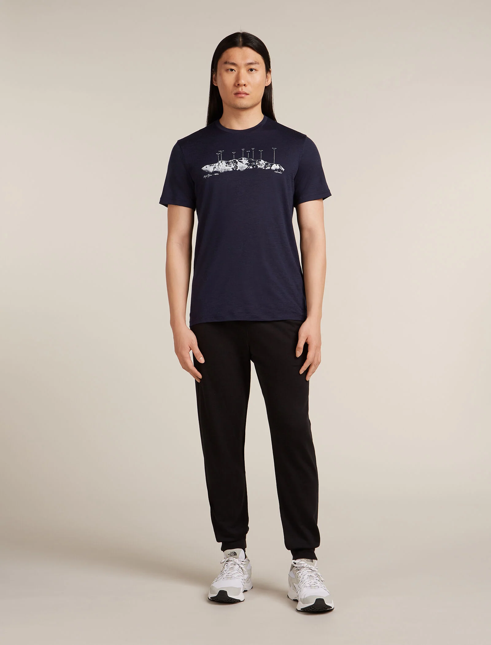 Men’s Merino 150 Tech Lite Short Sleeve T-Shirt The Peaks - Image 3