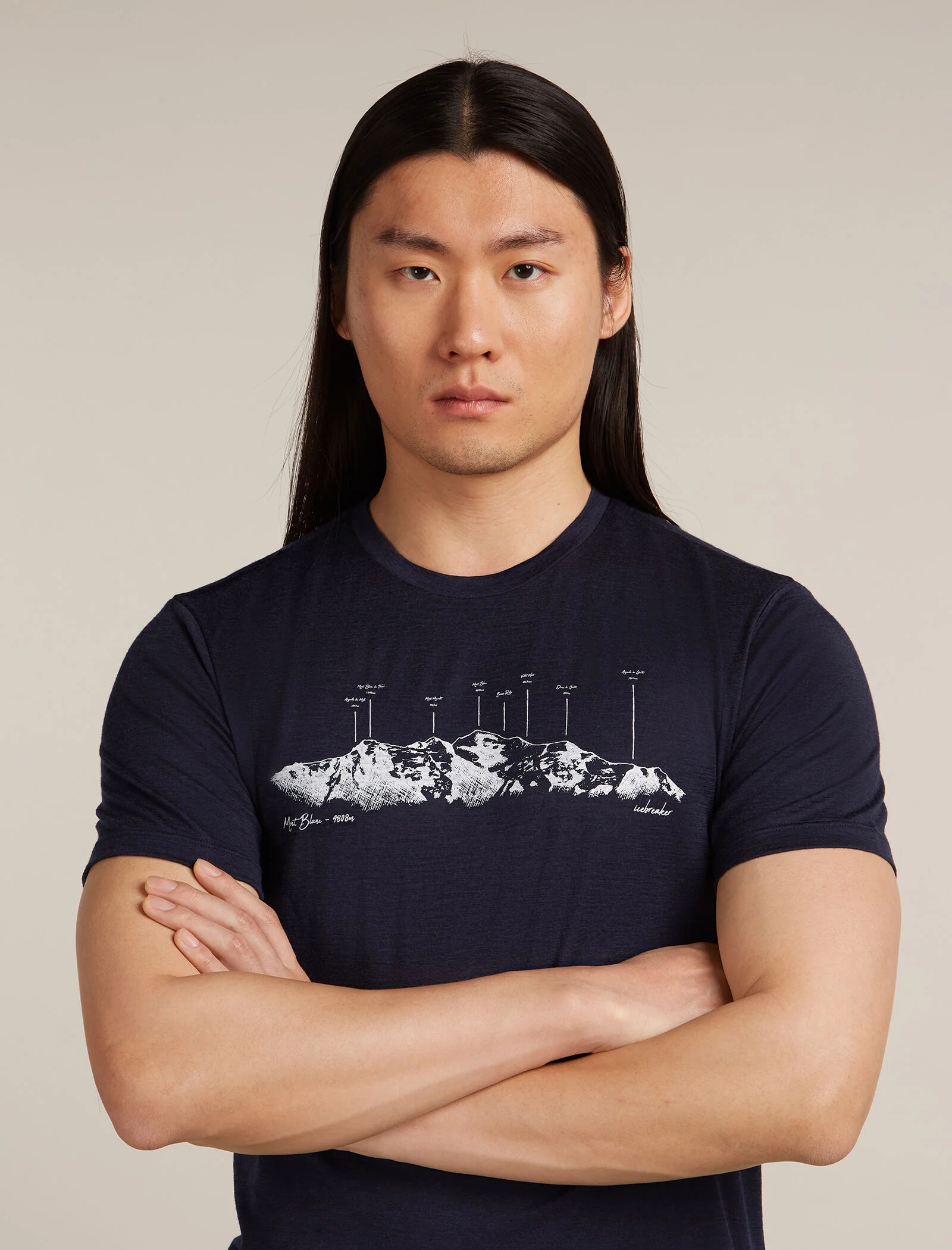 Men’s Merino 150 Tech Lite Short Sleeve T-Shirt The Peaks - Image 5