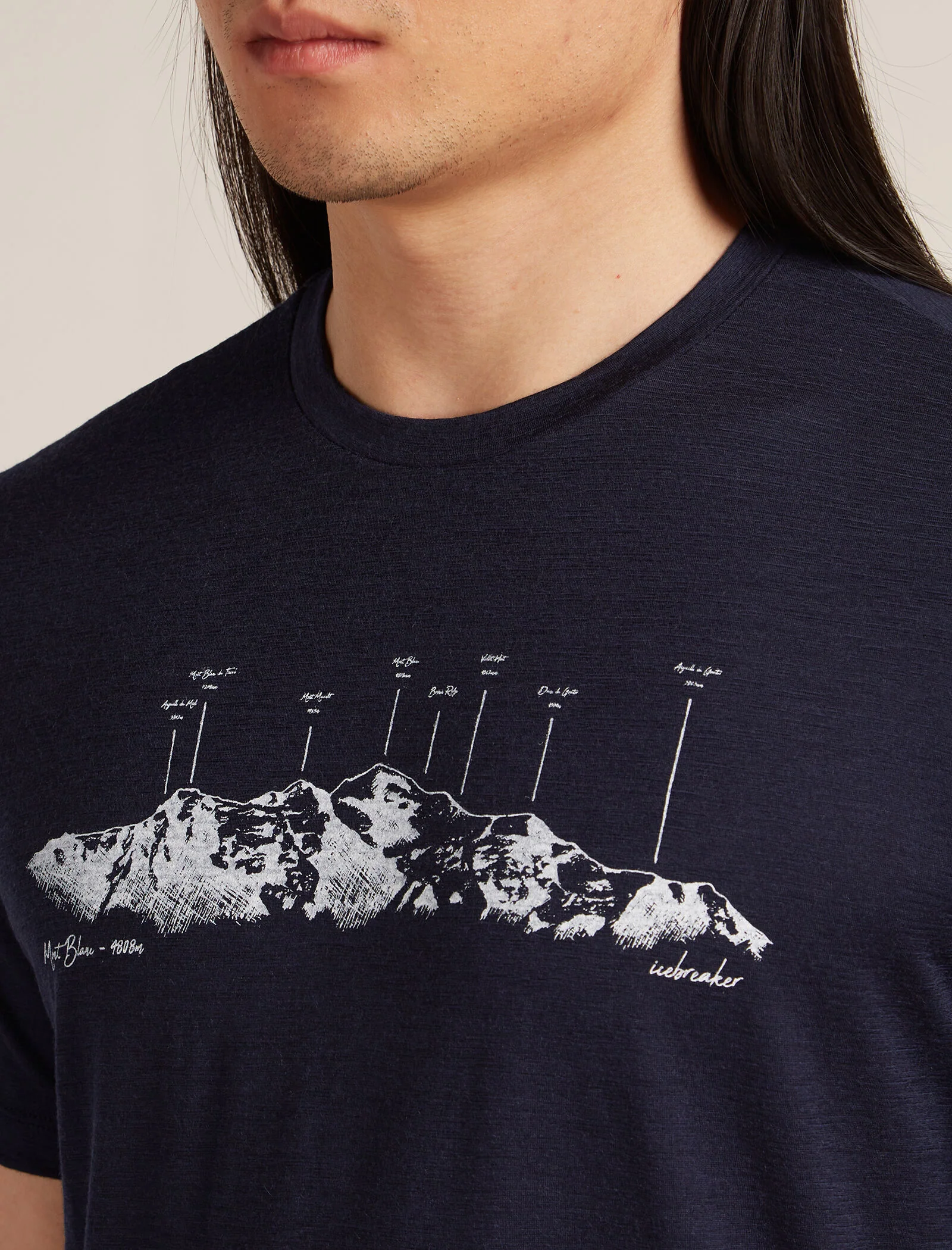 Men’s Merino 150 Tech Lite Short Sleeve T-Shirt The Peaks - Image 6