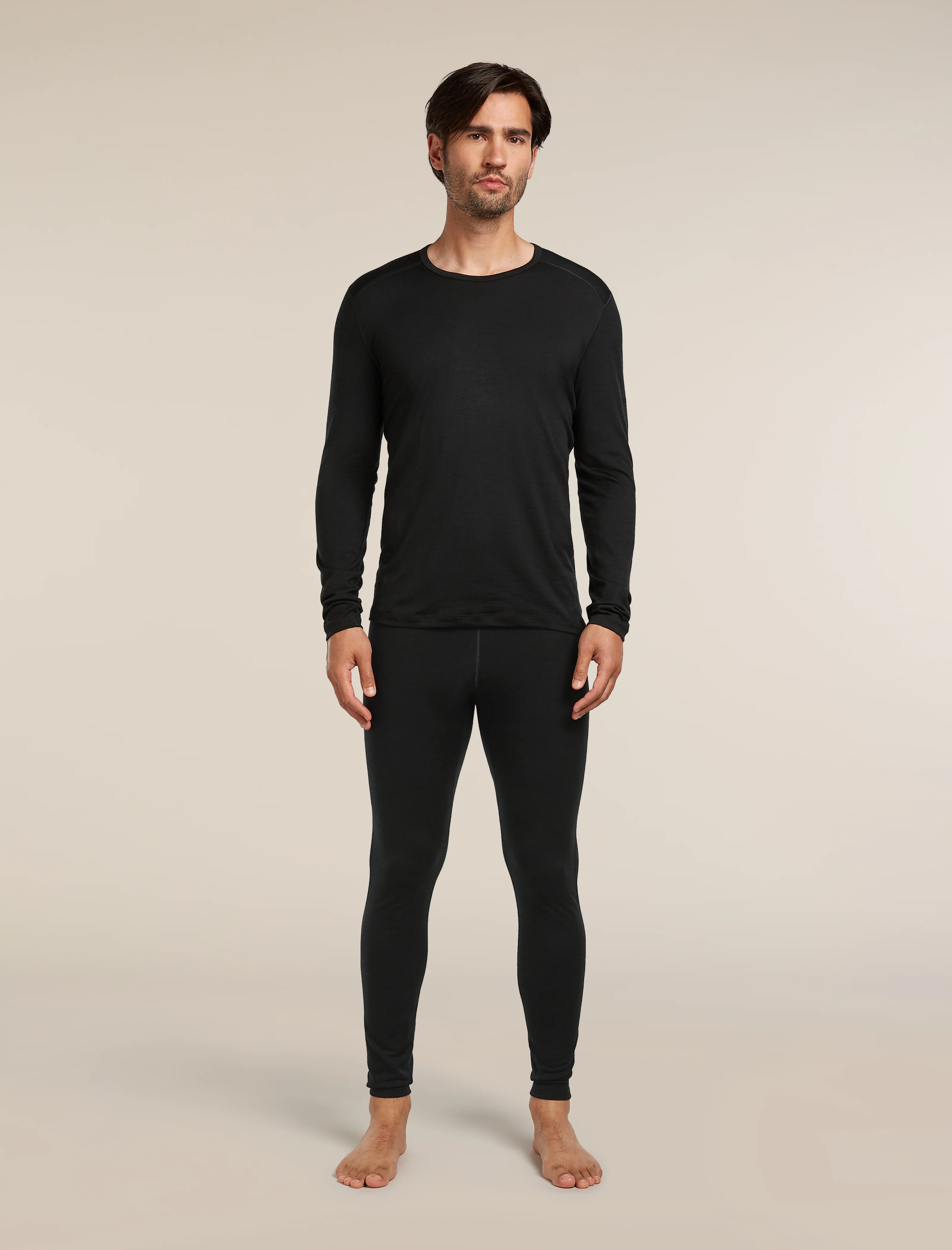 Men’s Merino 200 Oasis Long Sleeve Crew Thermal Top - Image 3