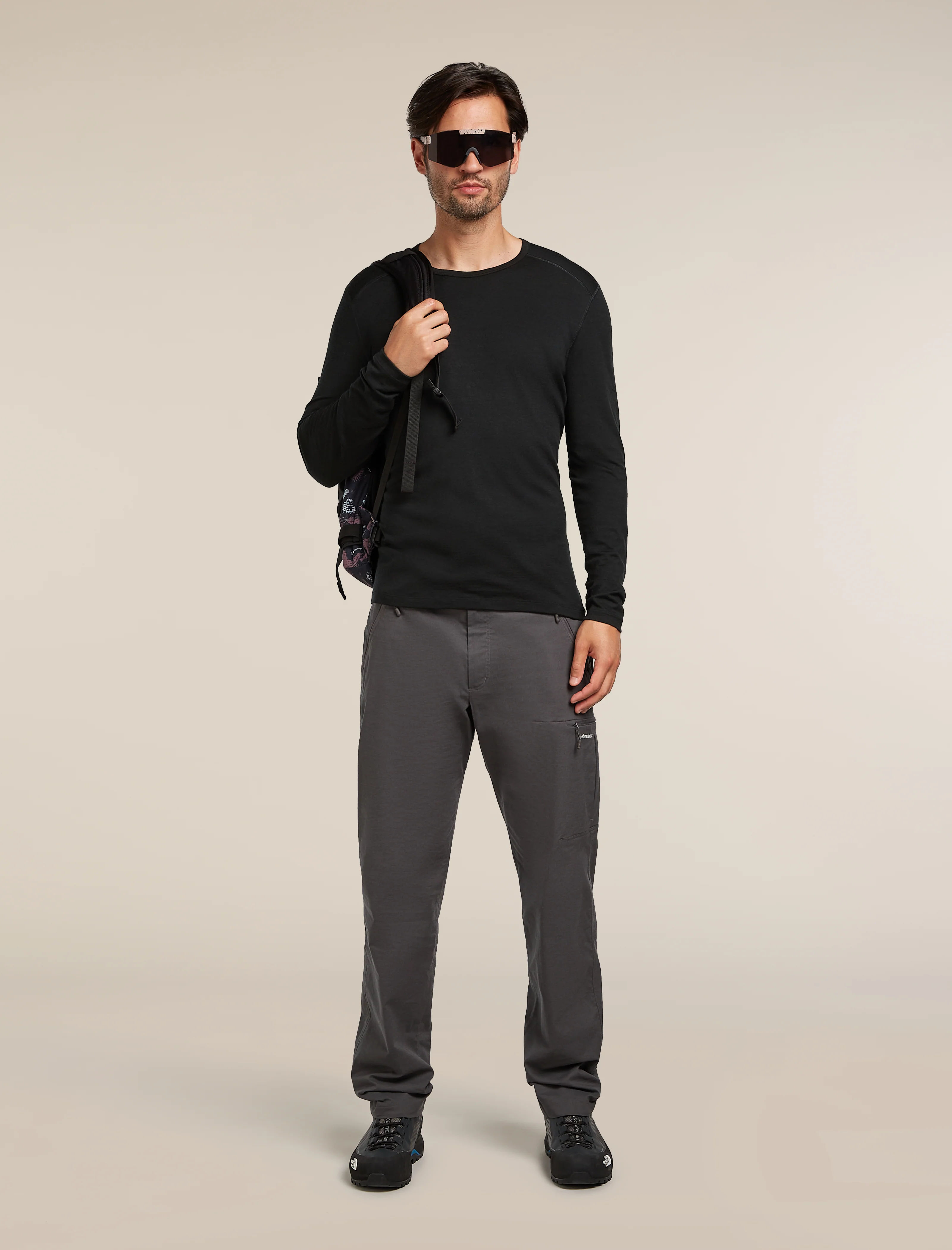 Men’s Merino 200 Oasis Long Sleeve Crew Thermal Top - Image 4