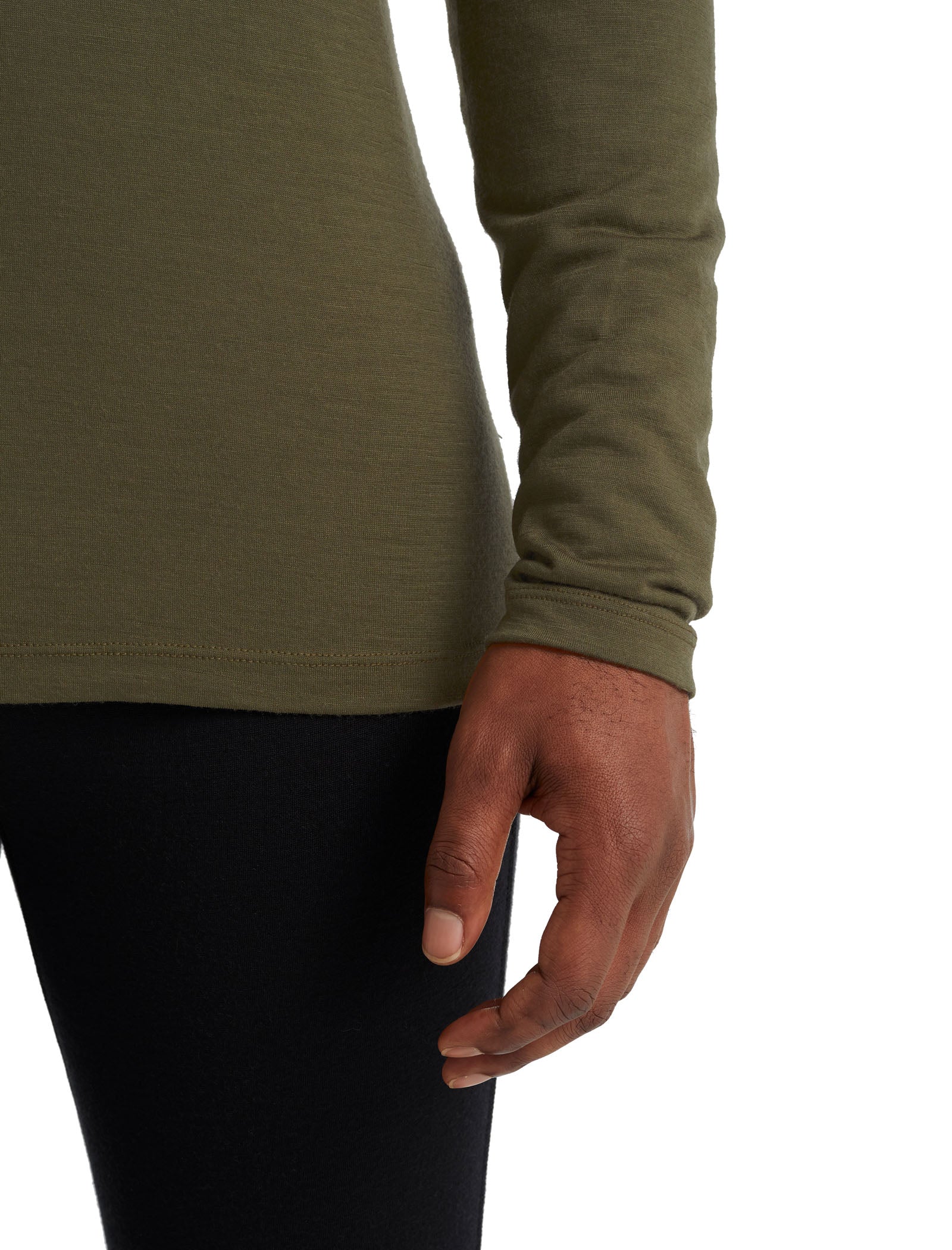 Men’s Merino 200 Oasis Long Sleeve Crew Thermal Top - Image 5