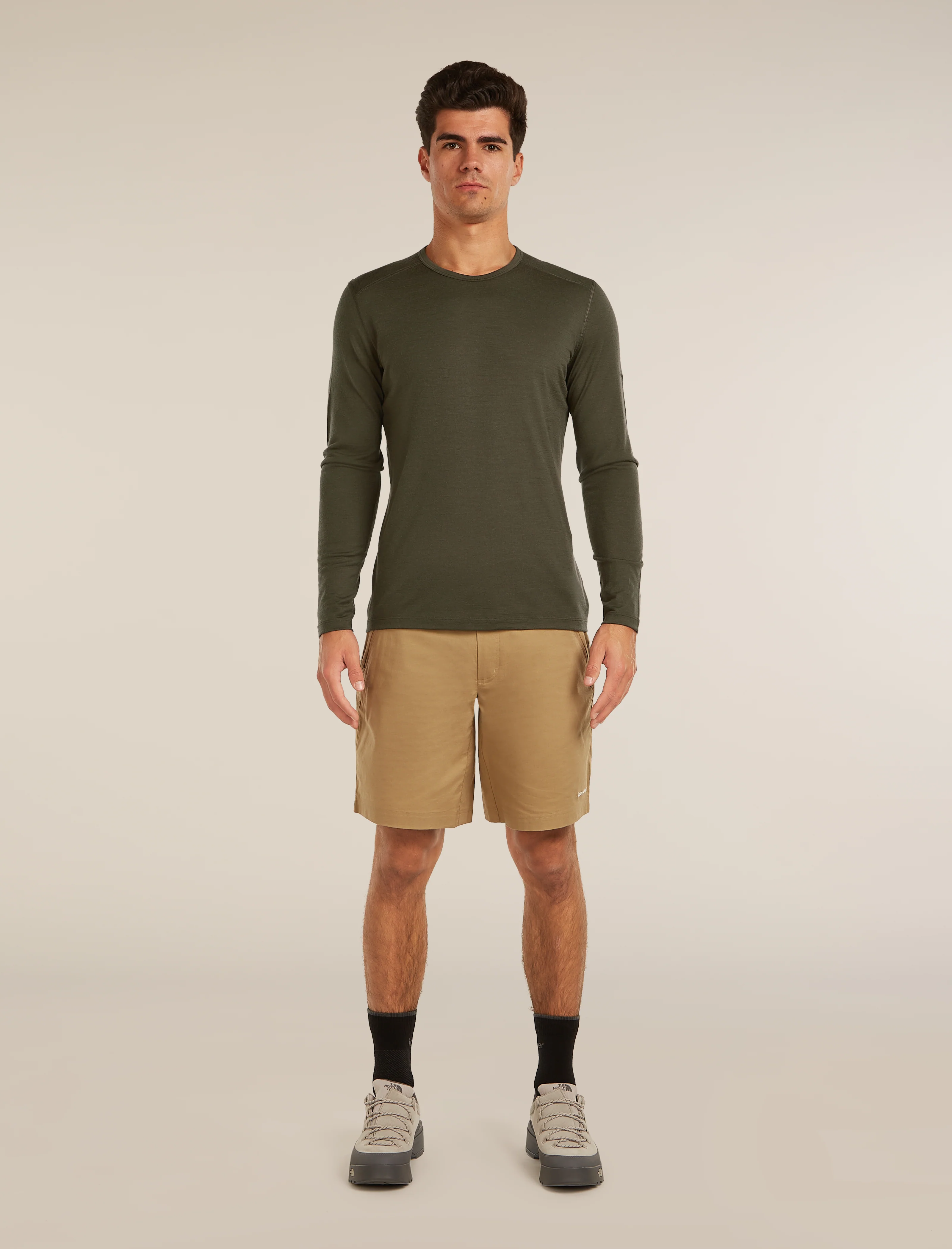 Men’s Merino 200 Oasis Long Sleeve Crewe - Image 3