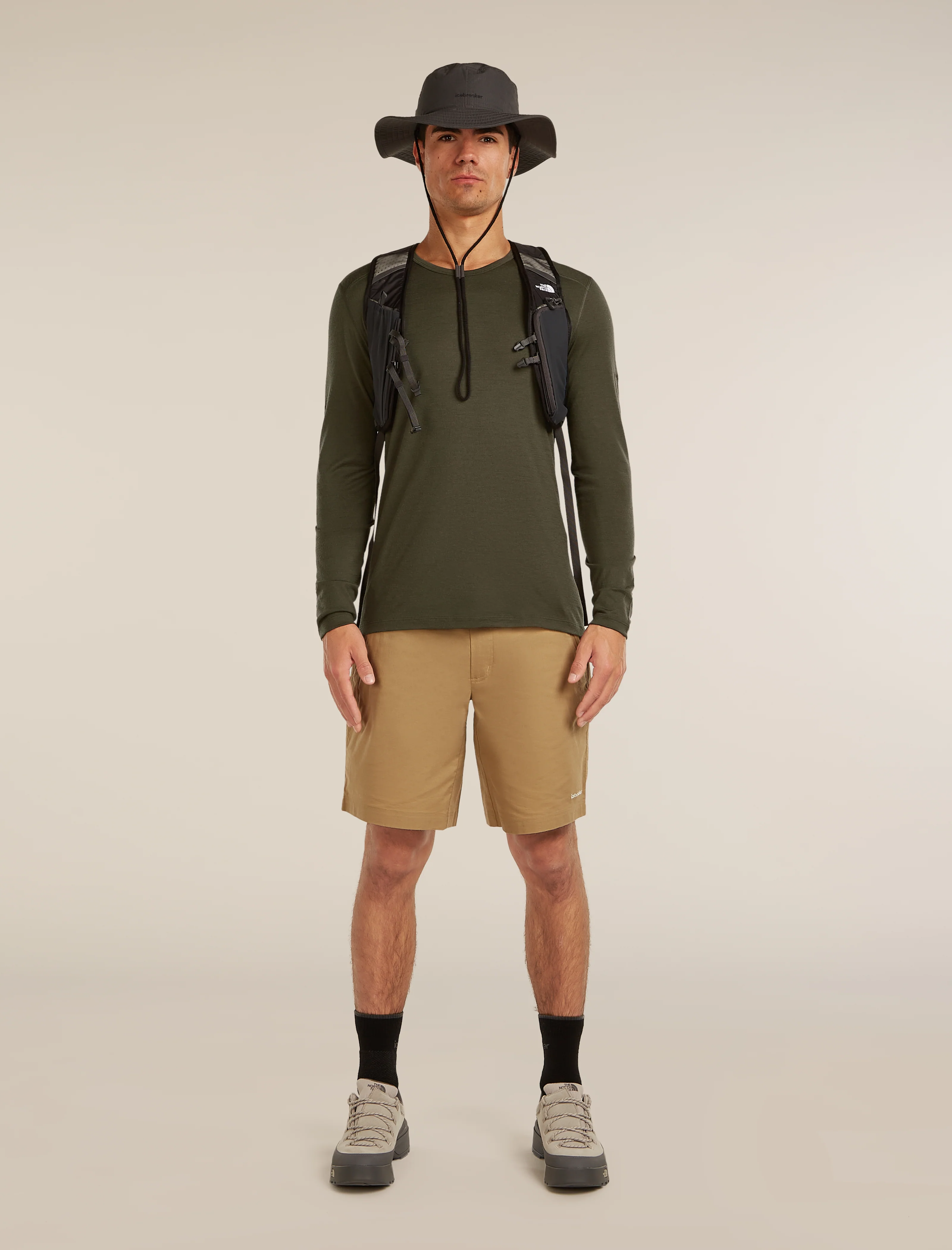 Men’s Merino 200 Oasis Long Sleeve Crewe - Image 4