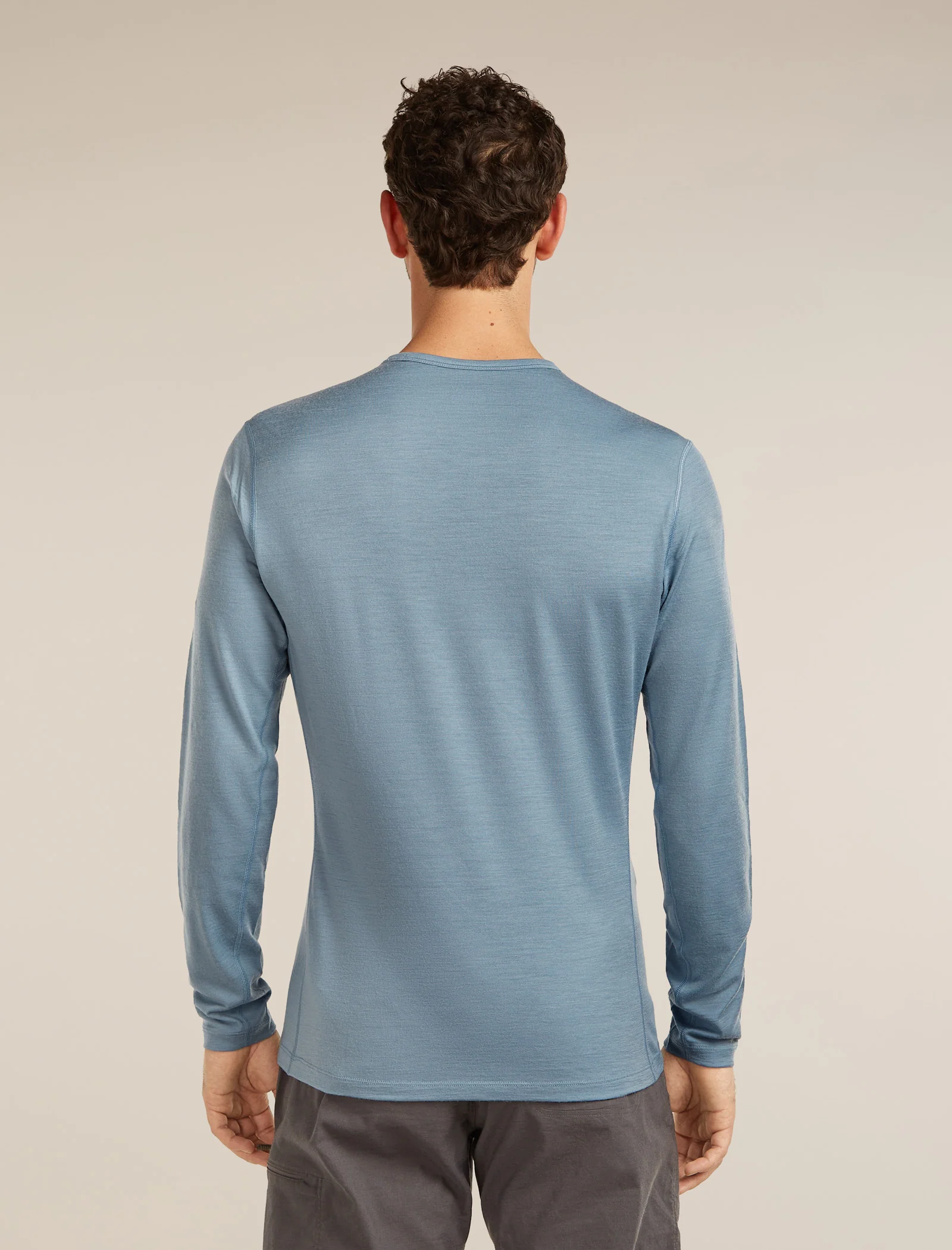 Men’s Merino 200 Oasis Long Sleeve Crewe - Image 2