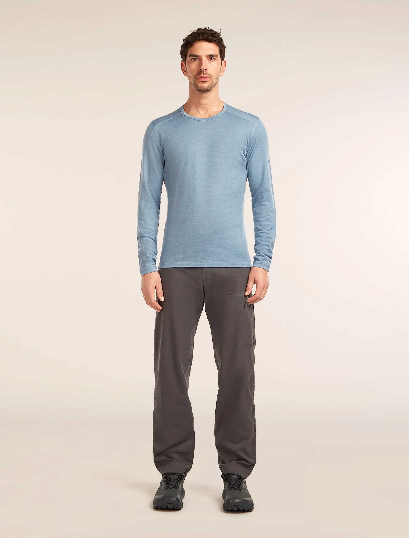 Men’s Merino 200 Oasis Long Sleeve Crewe - Image 3