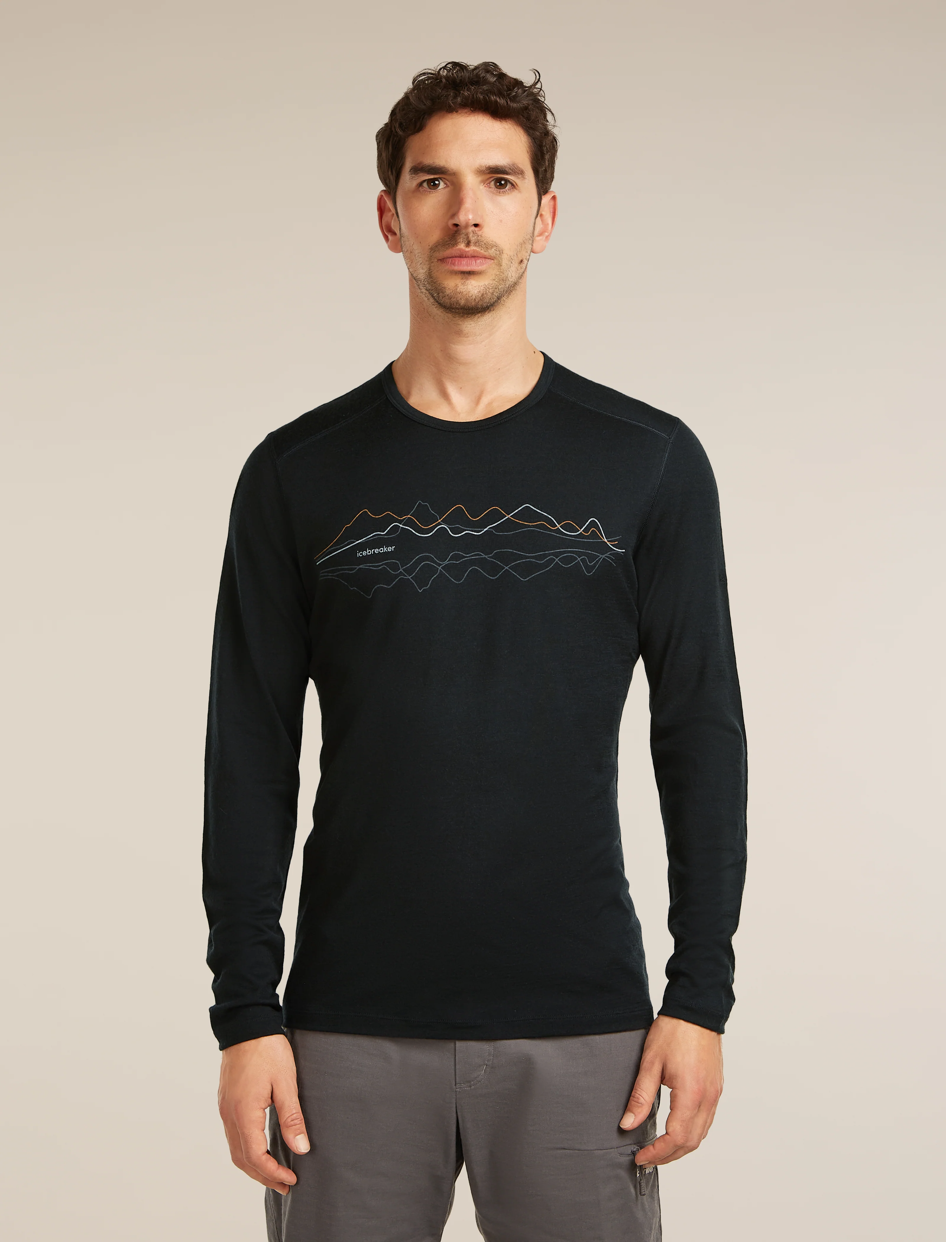Men’s Merino 200 Oasis Long Sleeve Crewe Icebreaker