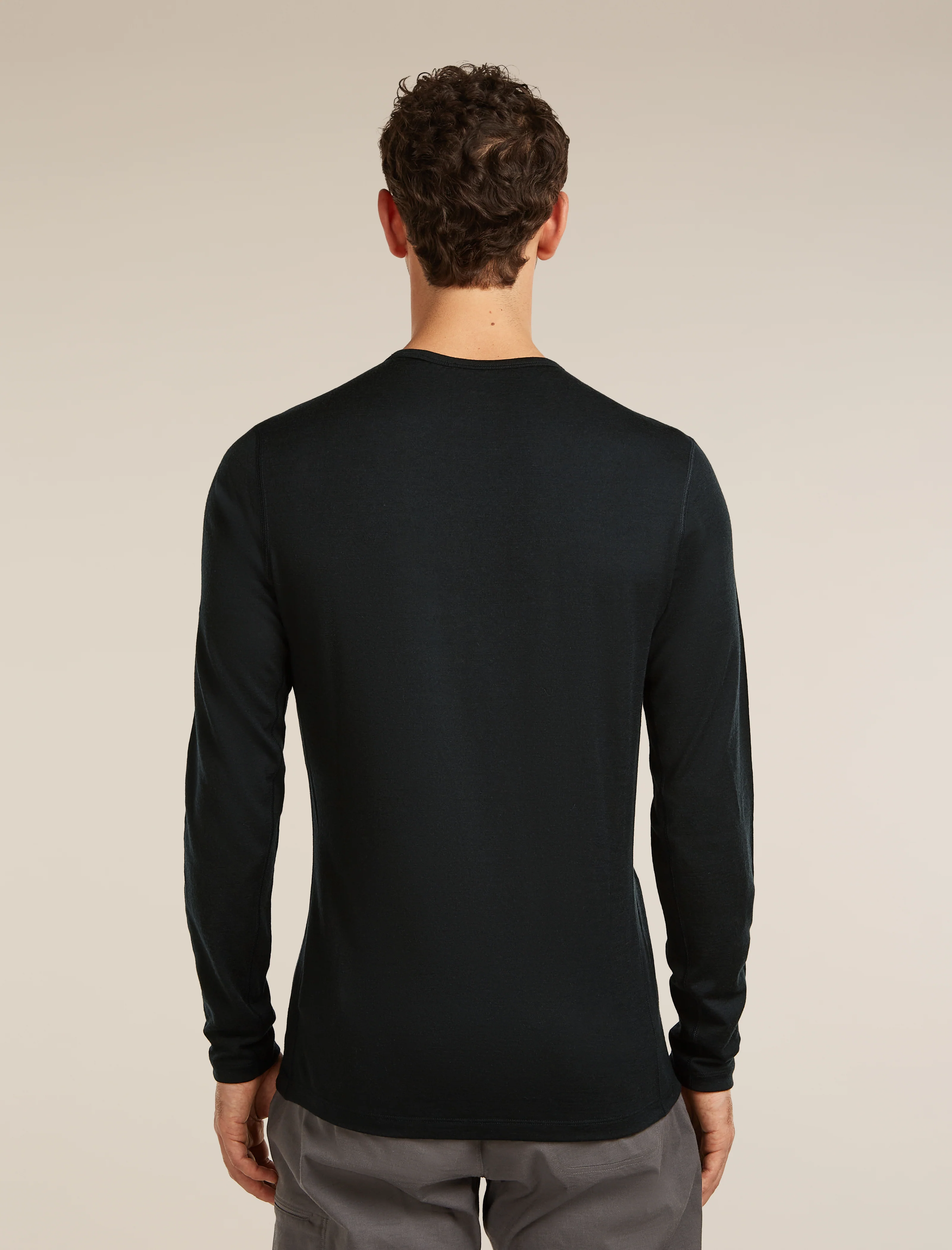 Men’s Merino 200 Oasis Long Sleeve Crewe Icebreaker - Image 2
