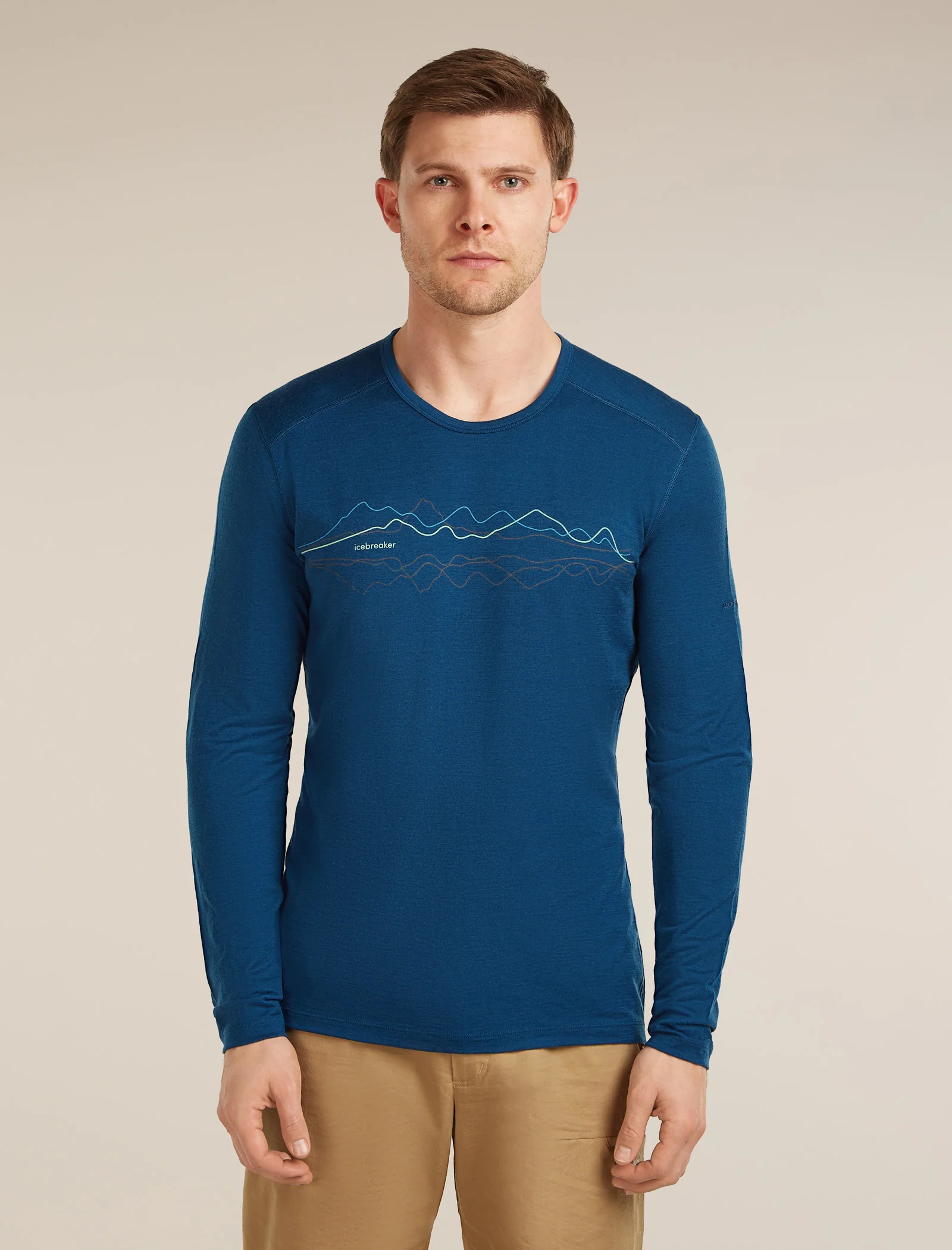 Men’s Merino 200 Oasis Long Sleeve Crewe Icebreaker