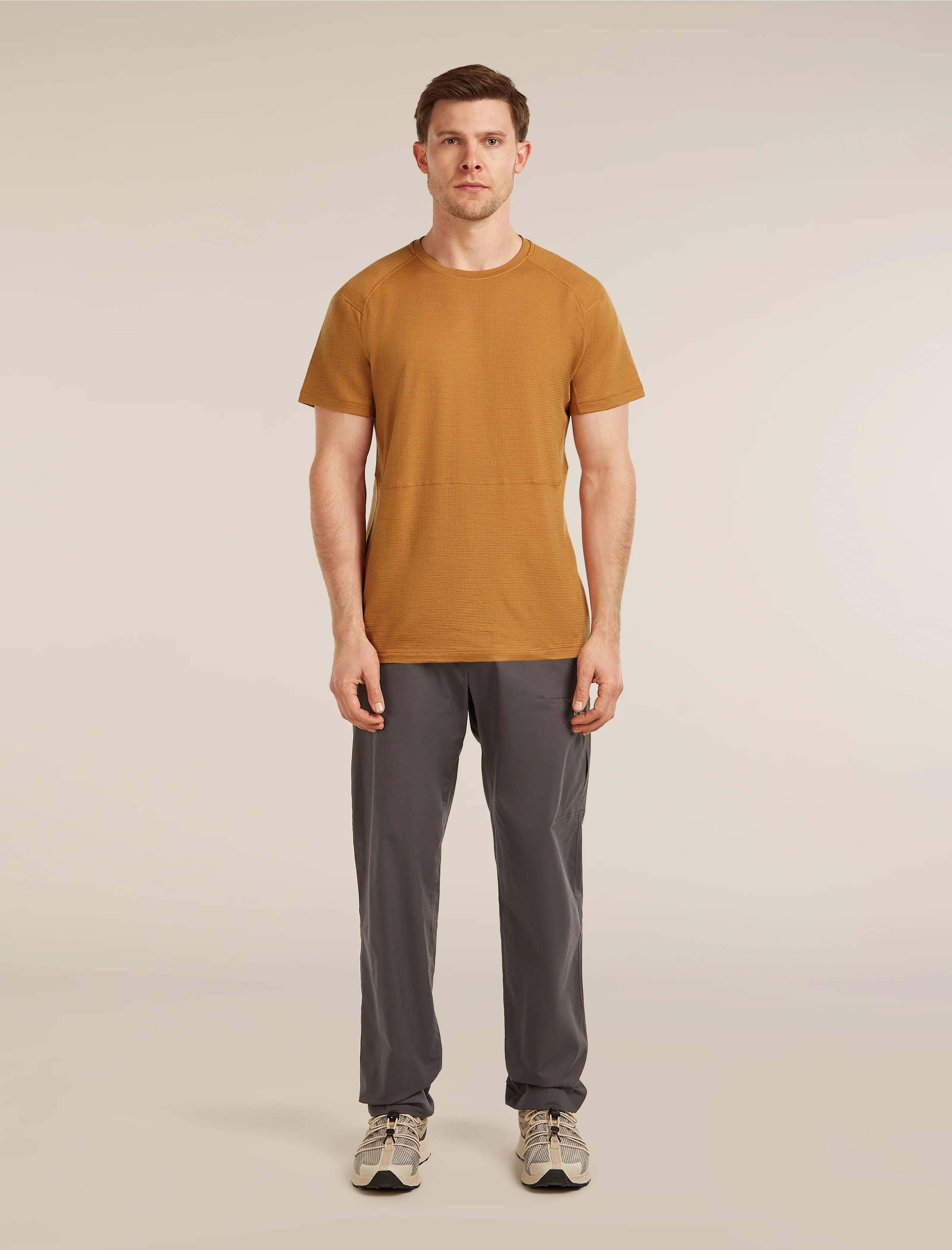 Men’s Merino 200 Waffle Elevation Short Sleeve T-Shirt - Image 3