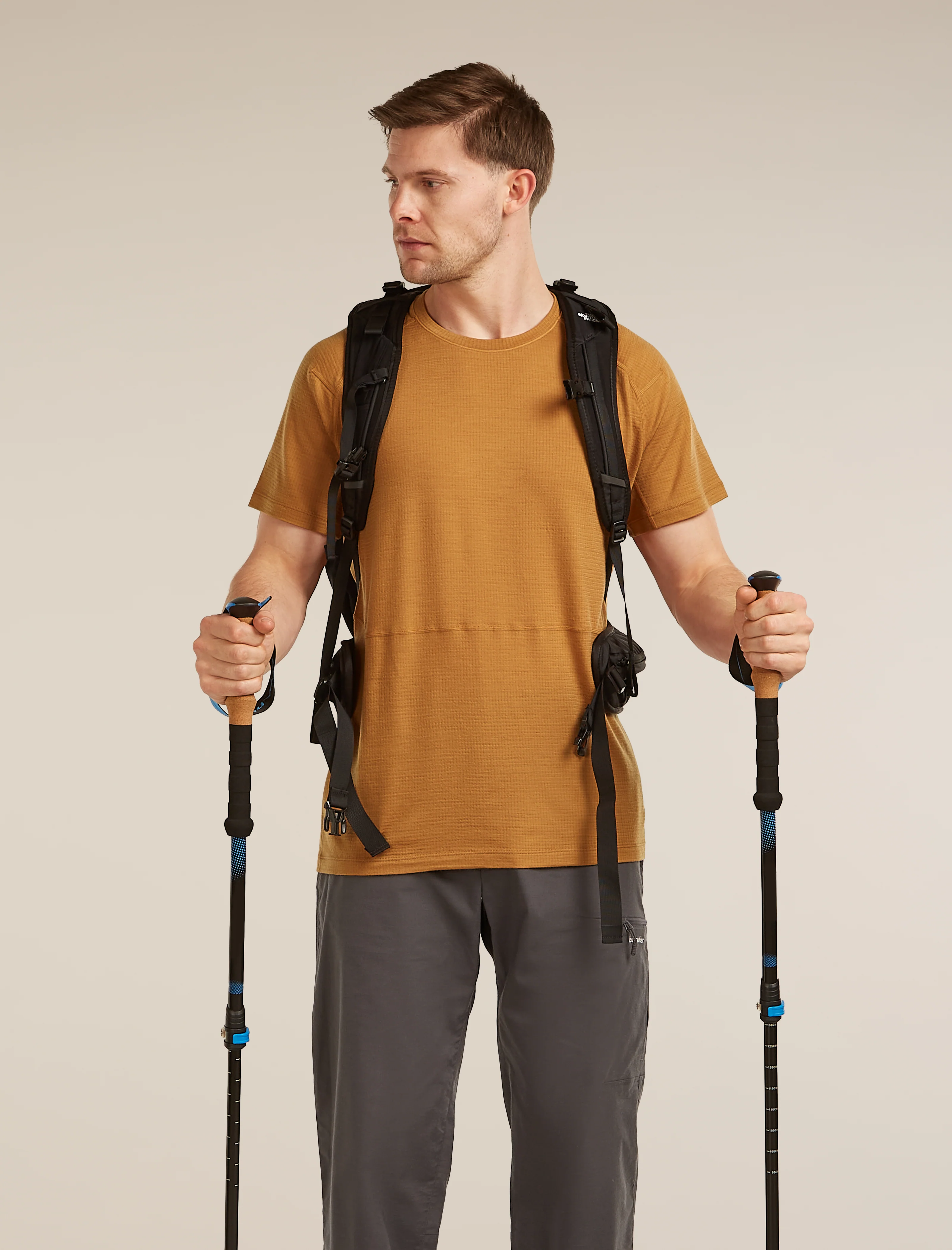 Men’s Merino 200 Waffle Elevation Short Sleeve T-Shirt - Image 4