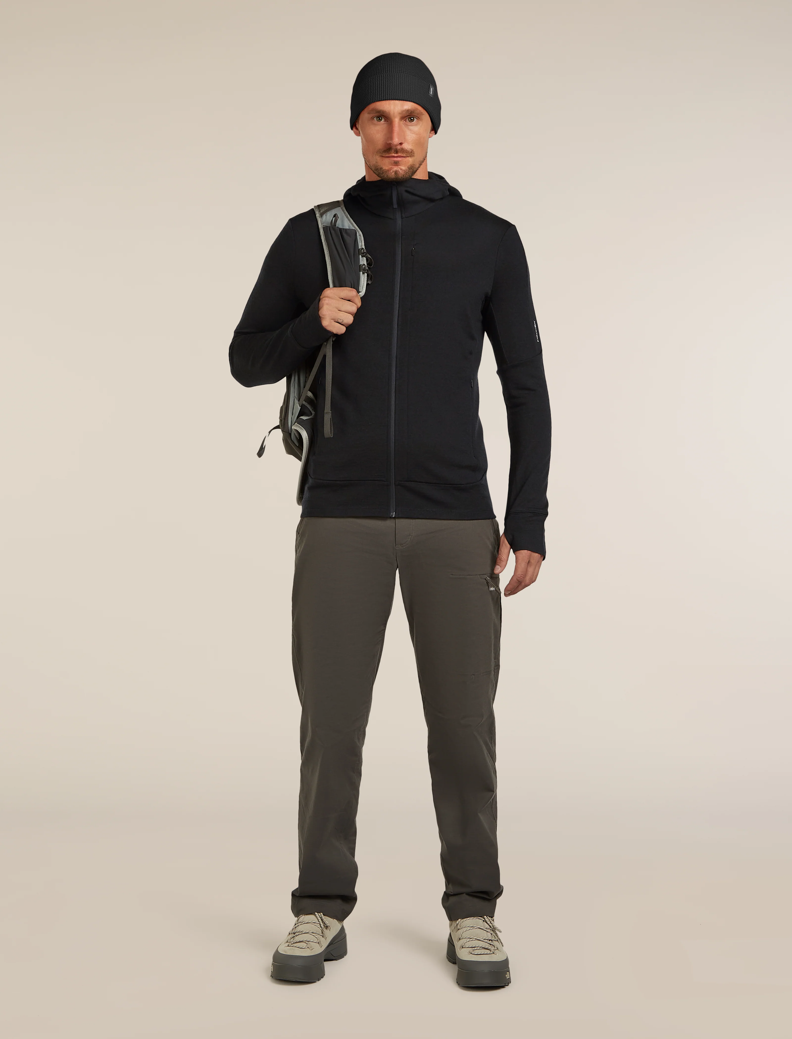 Men’s Merino 260 Quantum Long Sleeve Zip Hoodie - Image 4