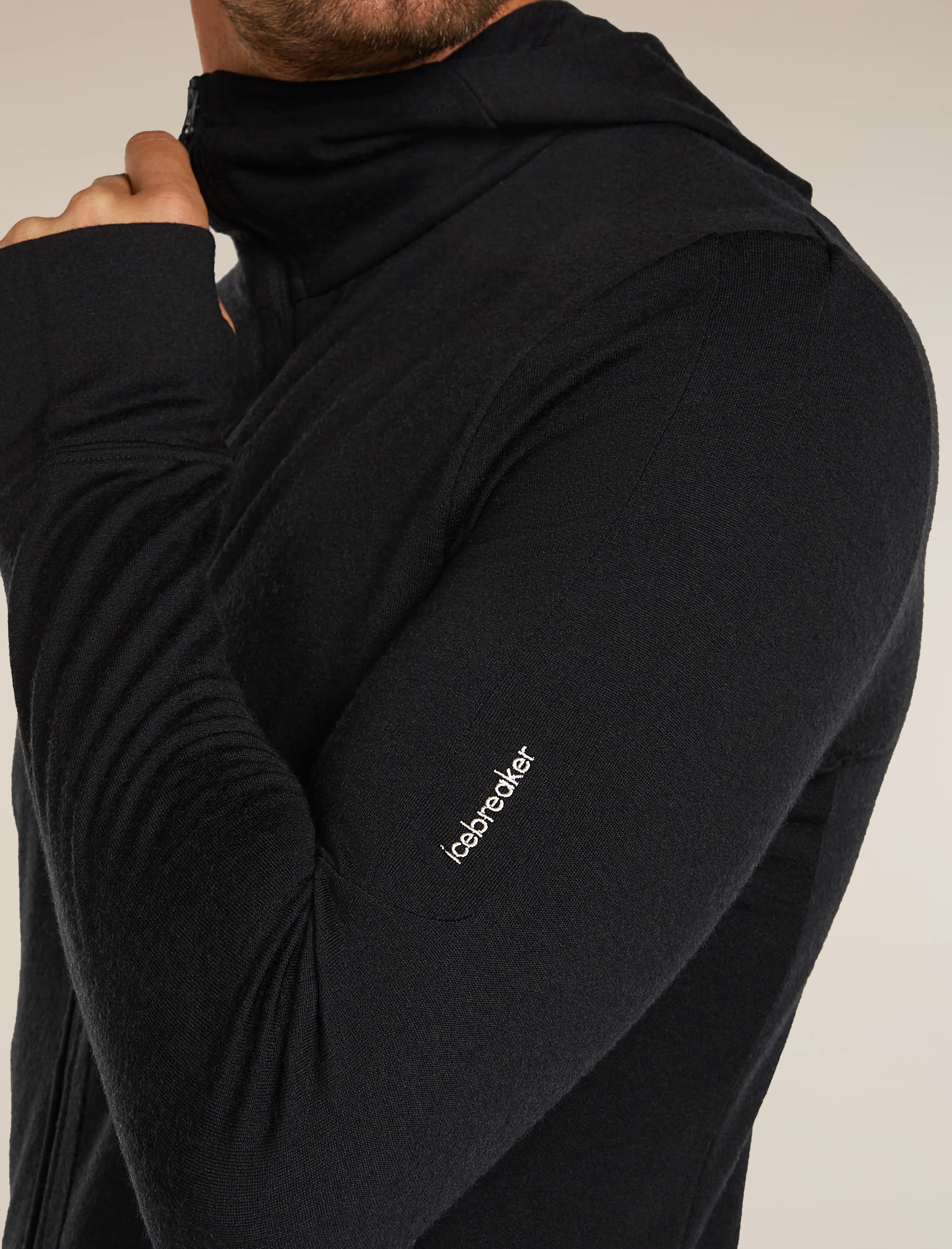Men’s Merino 260 Quantum Long Sleeve Zip Hoodie - Image 5